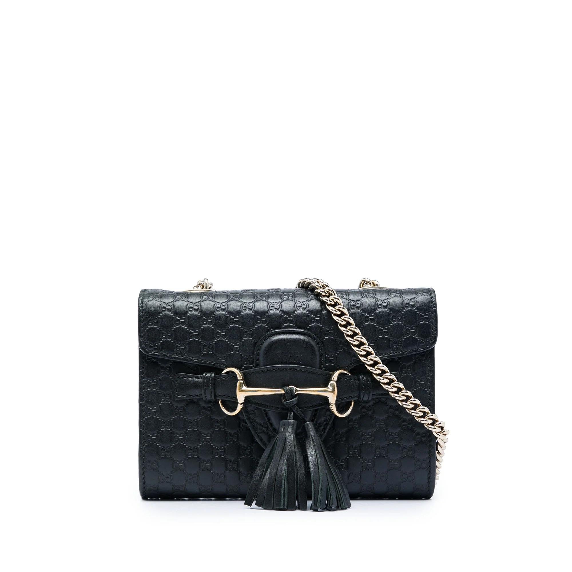 Emily leather crossbody bag
