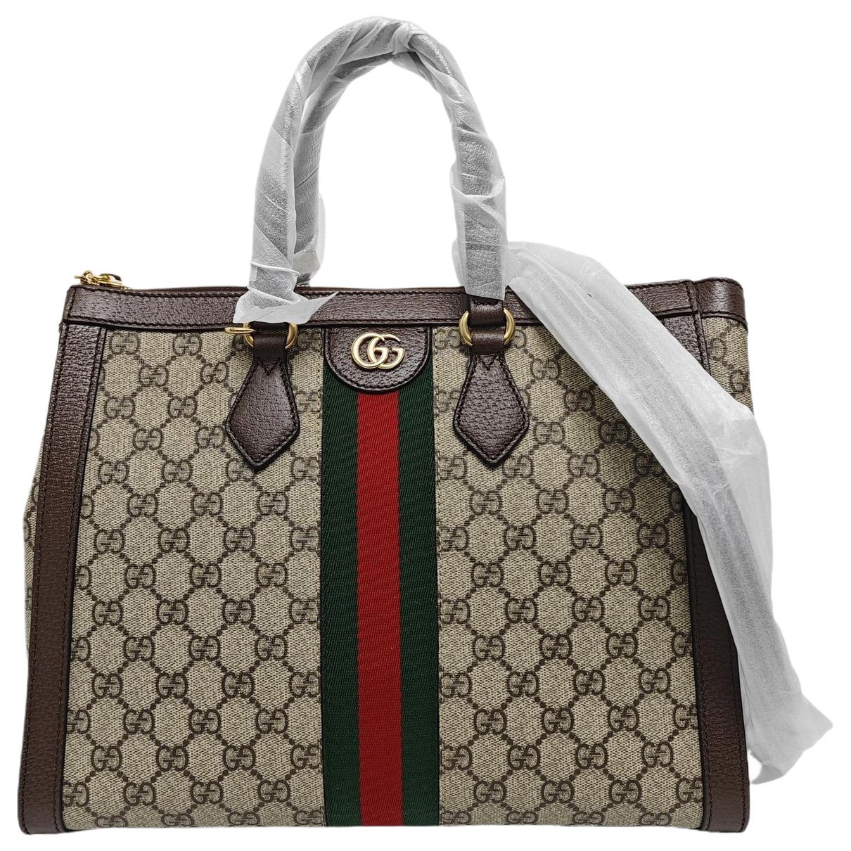 Ophidia leather handbag