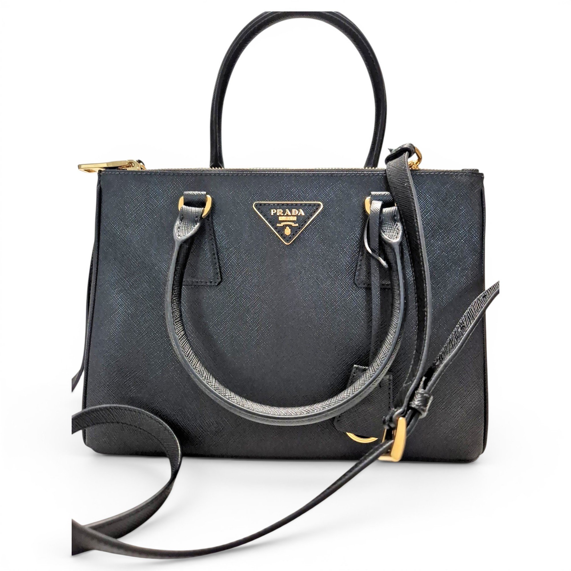 Galleria leather handbag