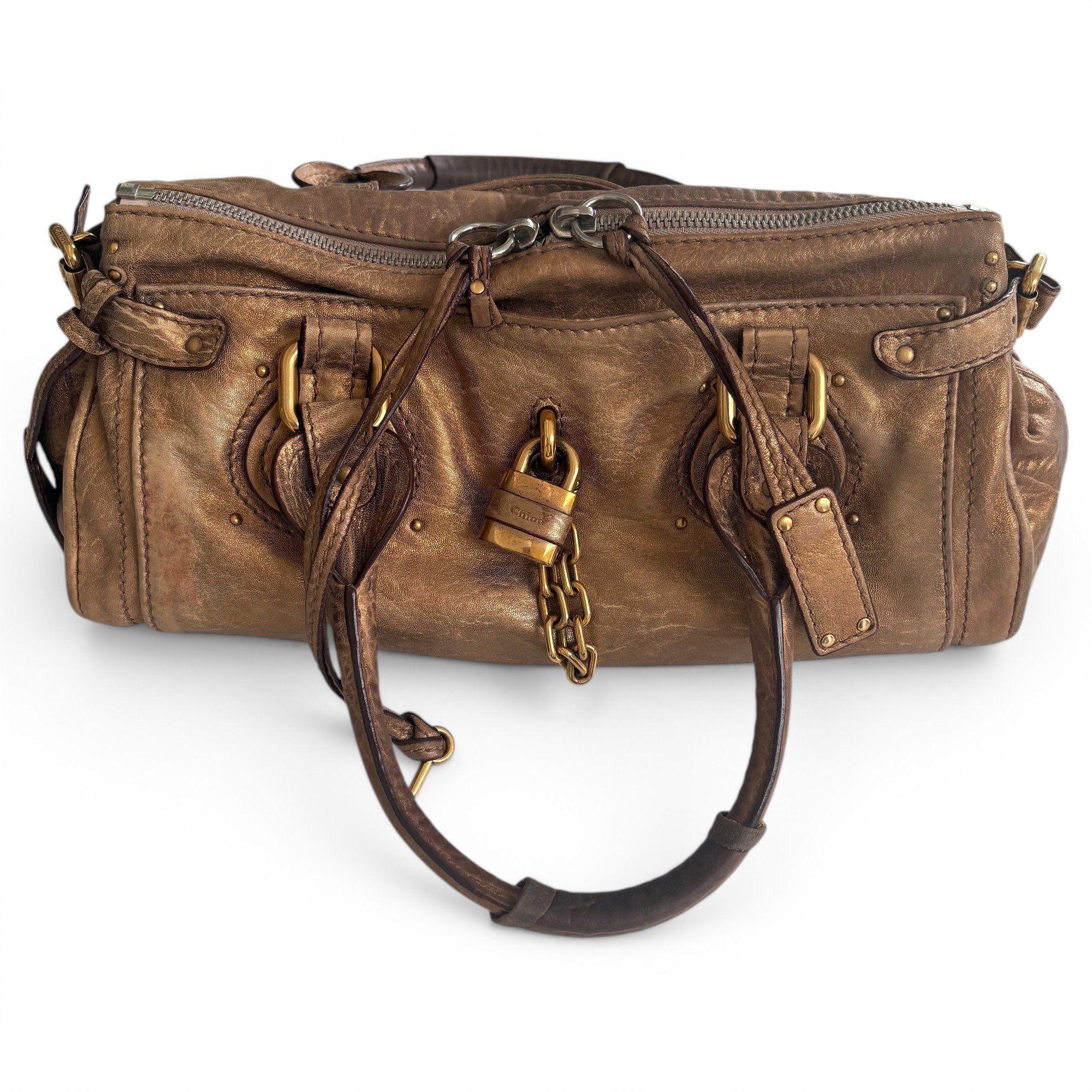 Paddington leather handbag