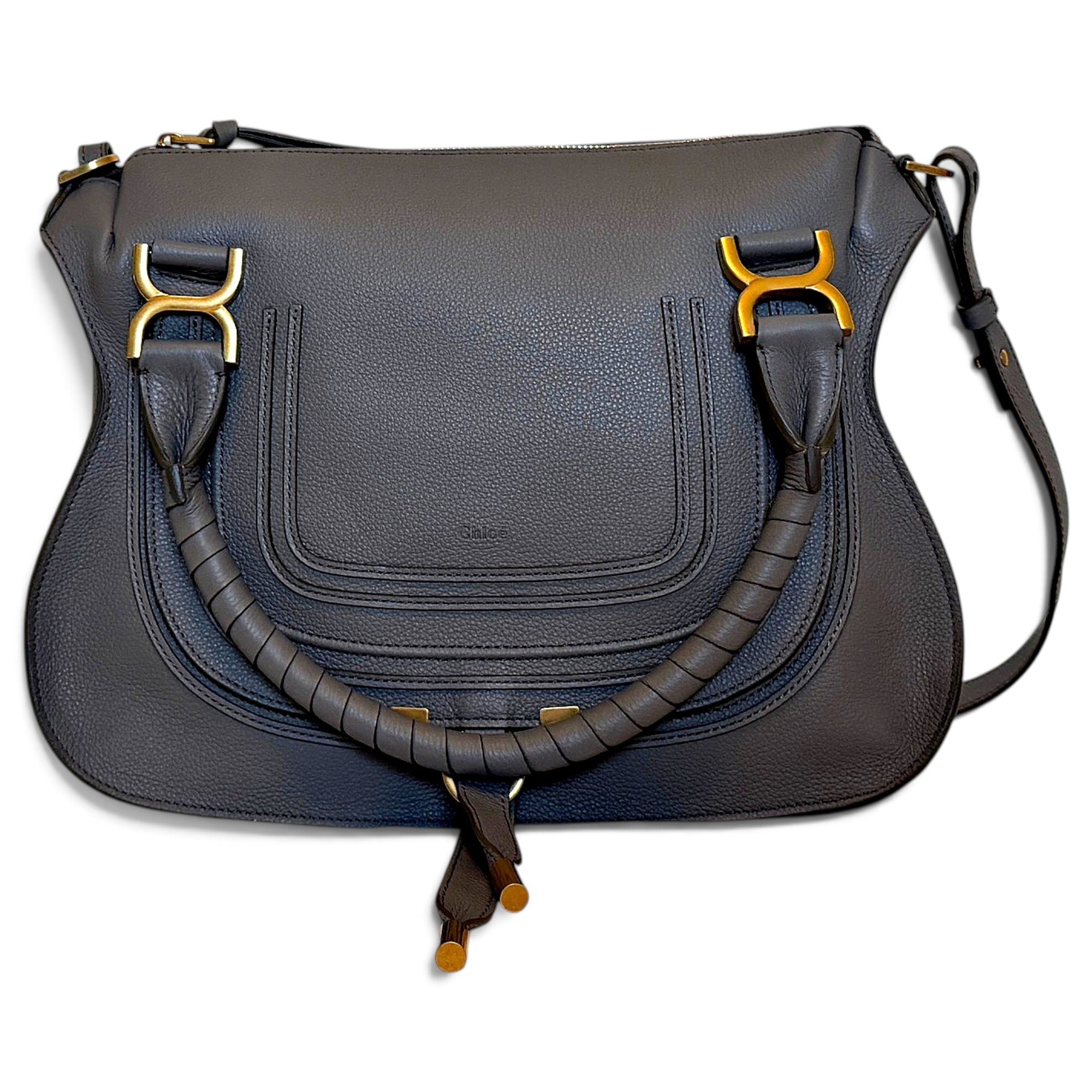 Marcie leather handbag