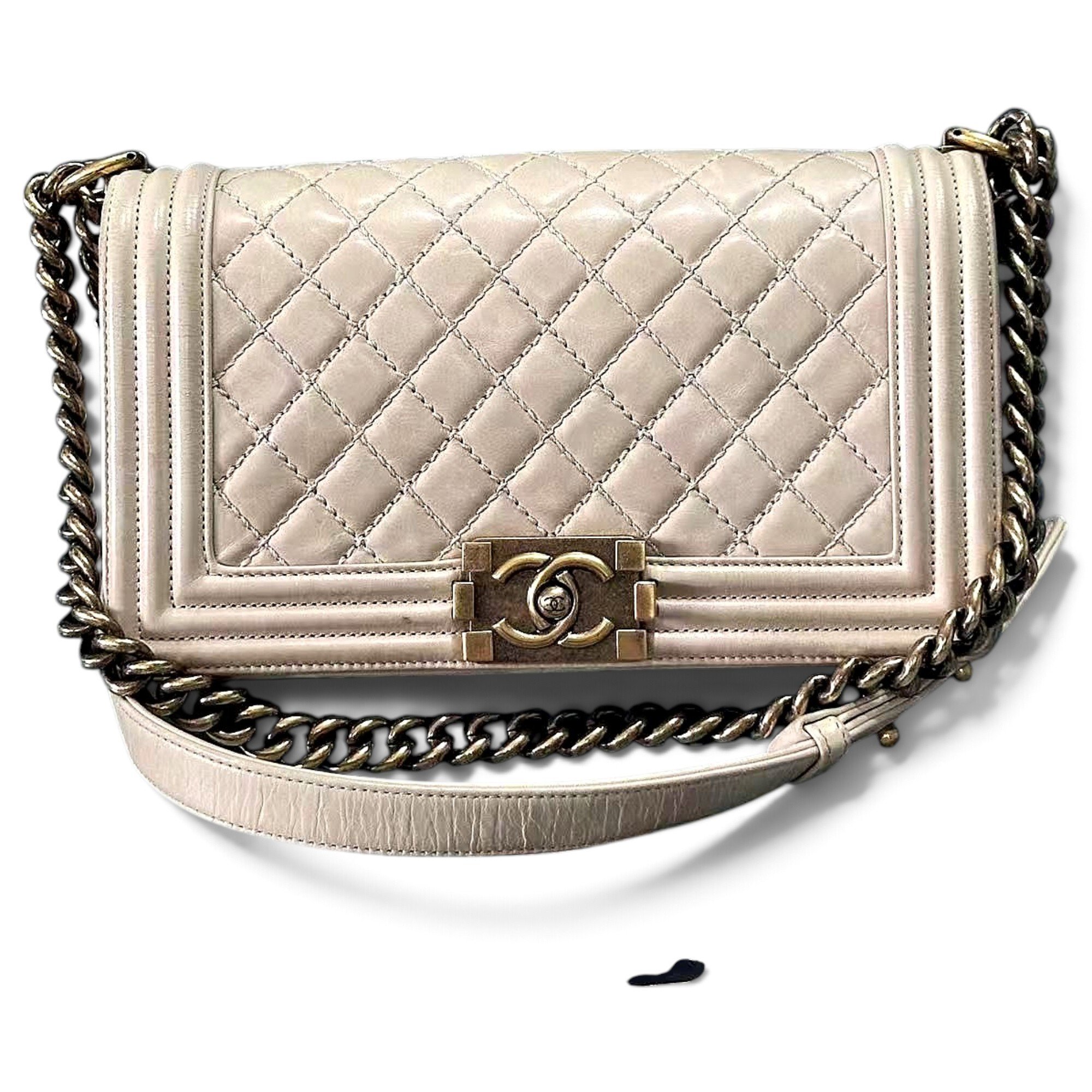 Boy leather handbag