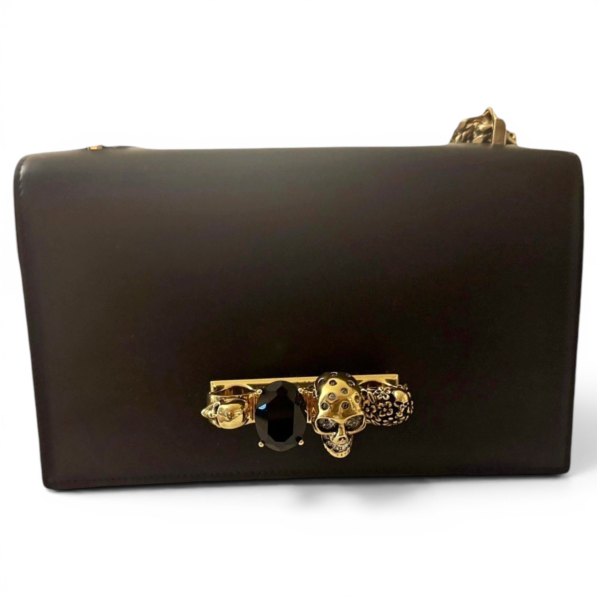 Leather crossbody bag