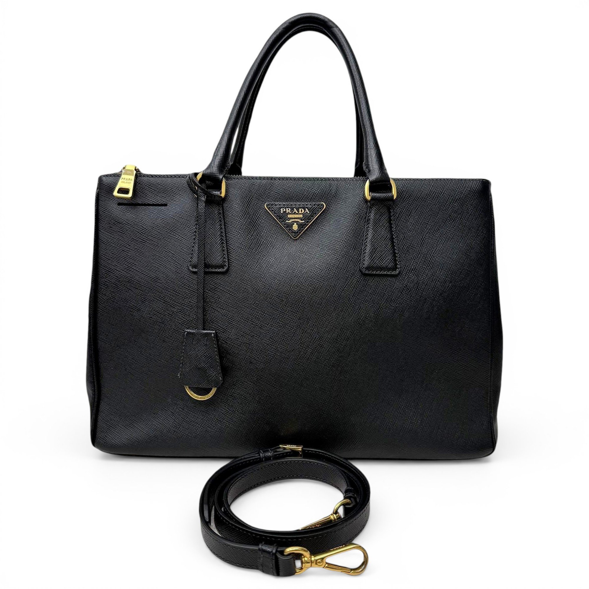 Galleria leather handbag