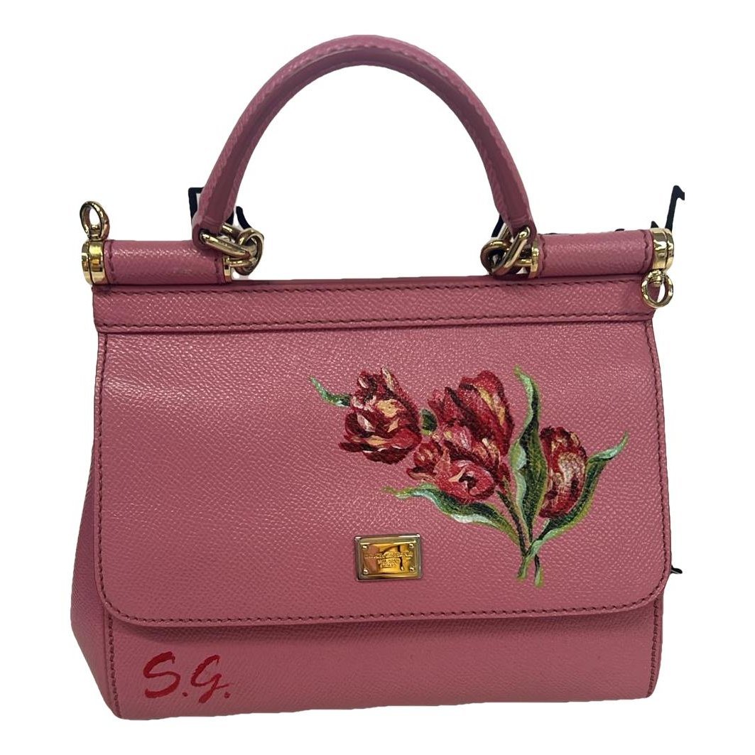 Dolce & Gabbana Sicily leather crossbody bag