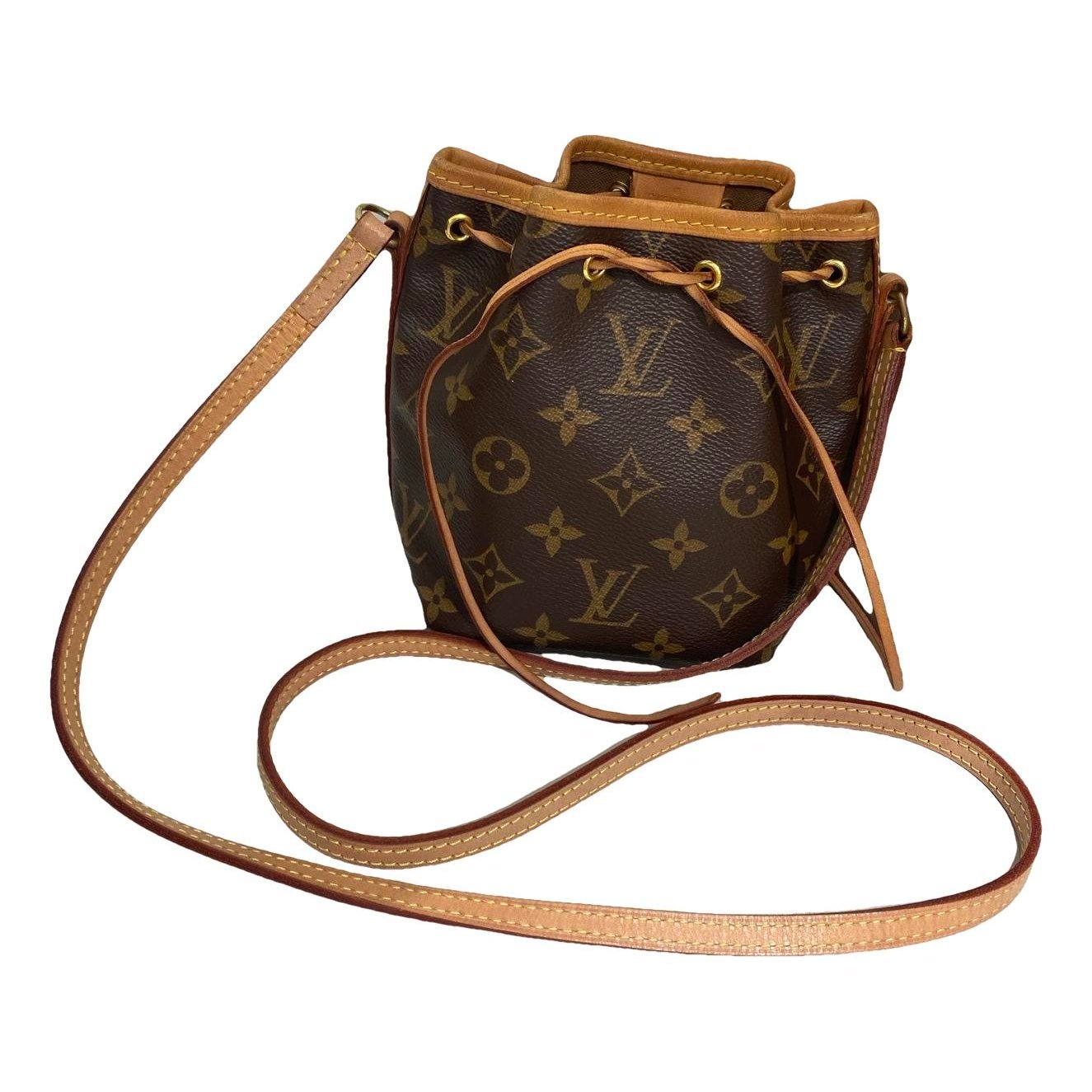 Nano Noé leather handbag