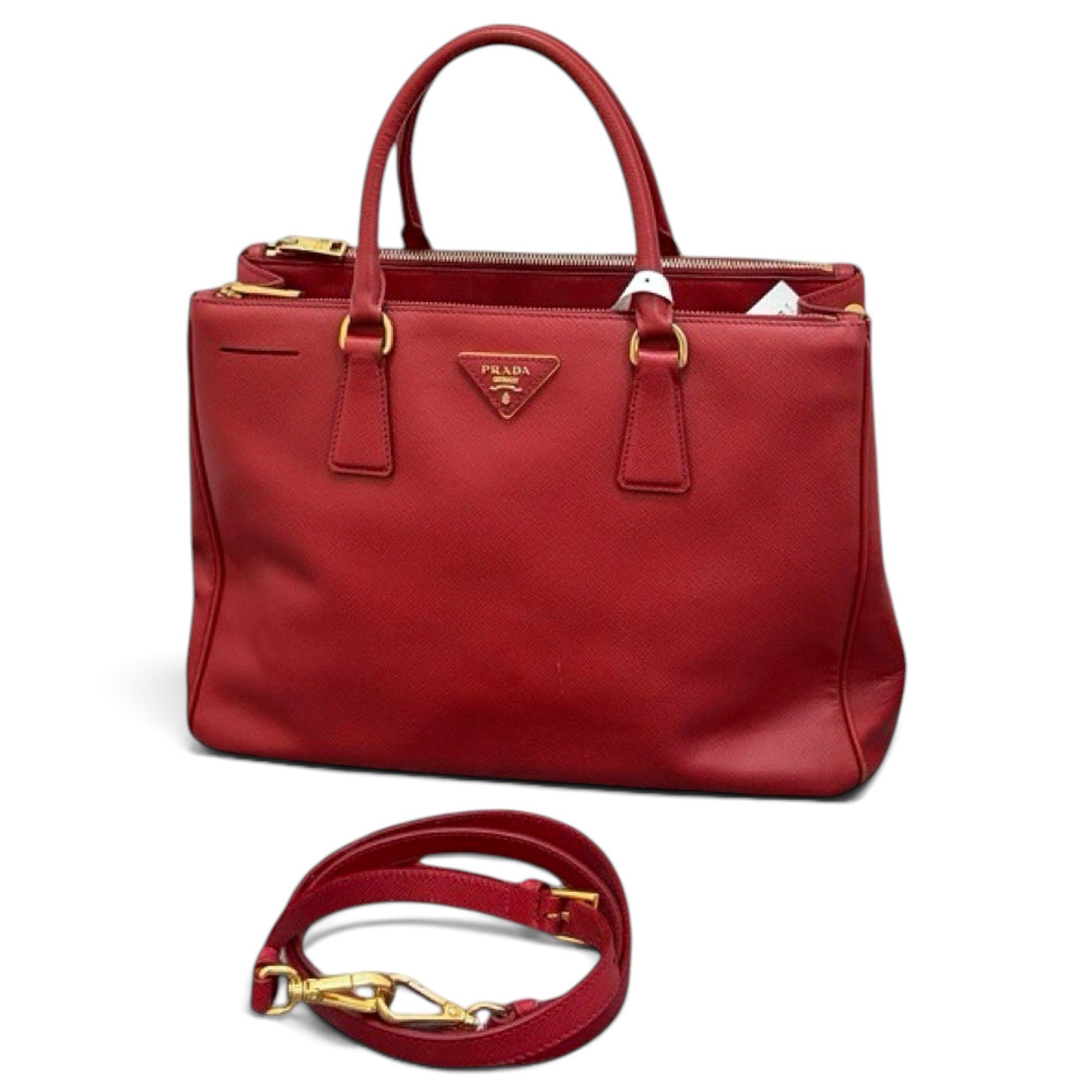Galleria leather handbag