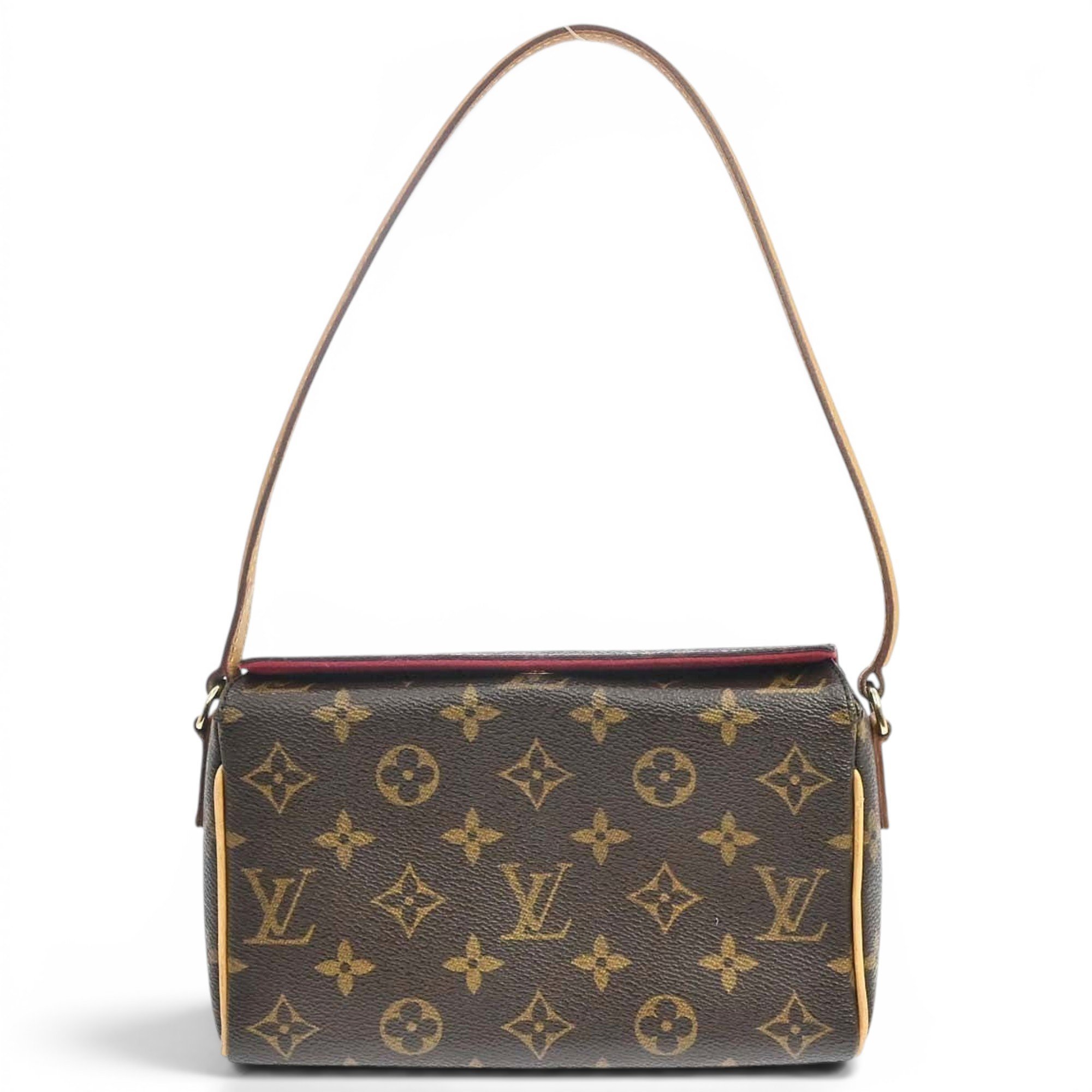 Recital leather handbag