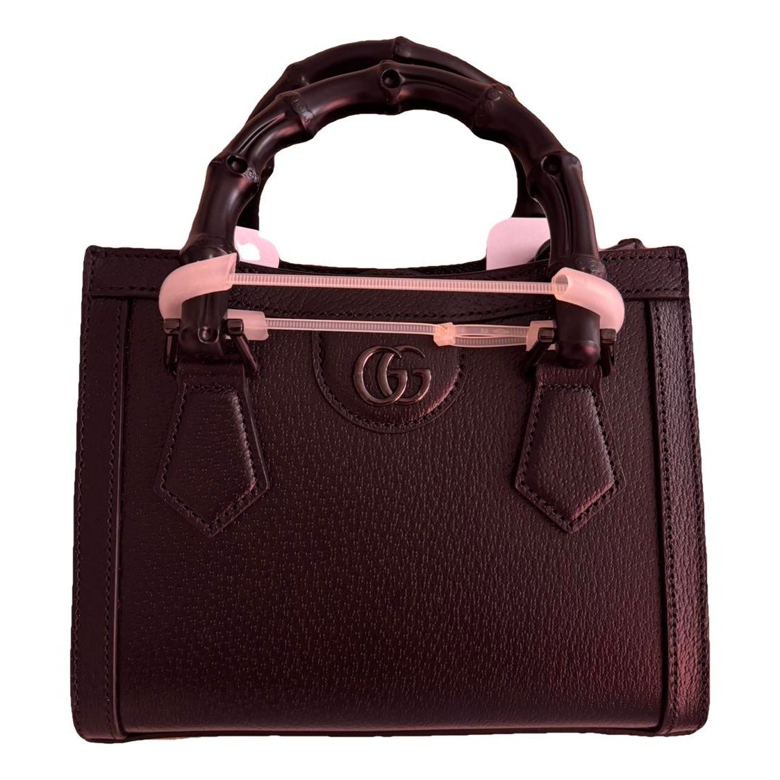 Diana Bamboo leather tote