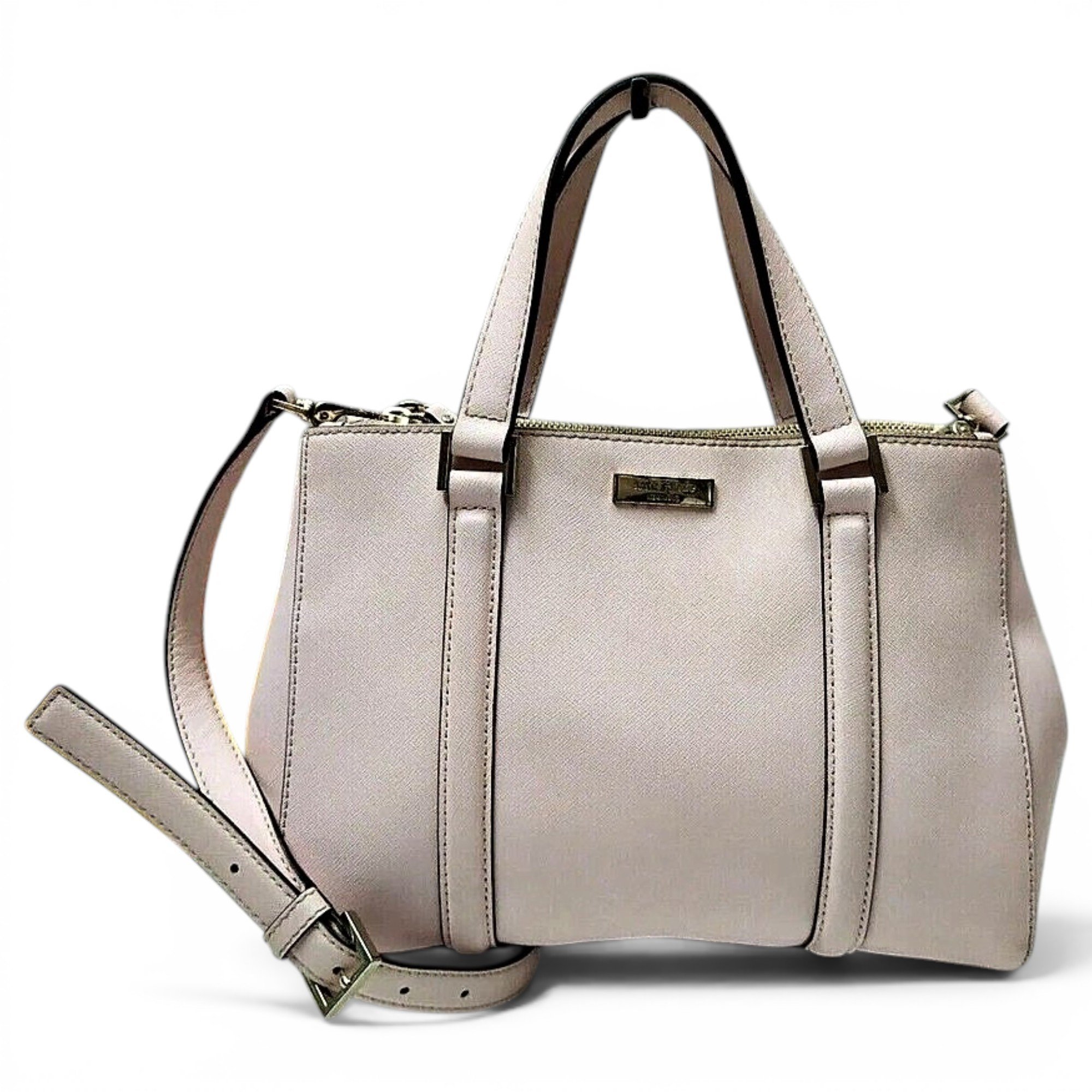 Leather satchel
