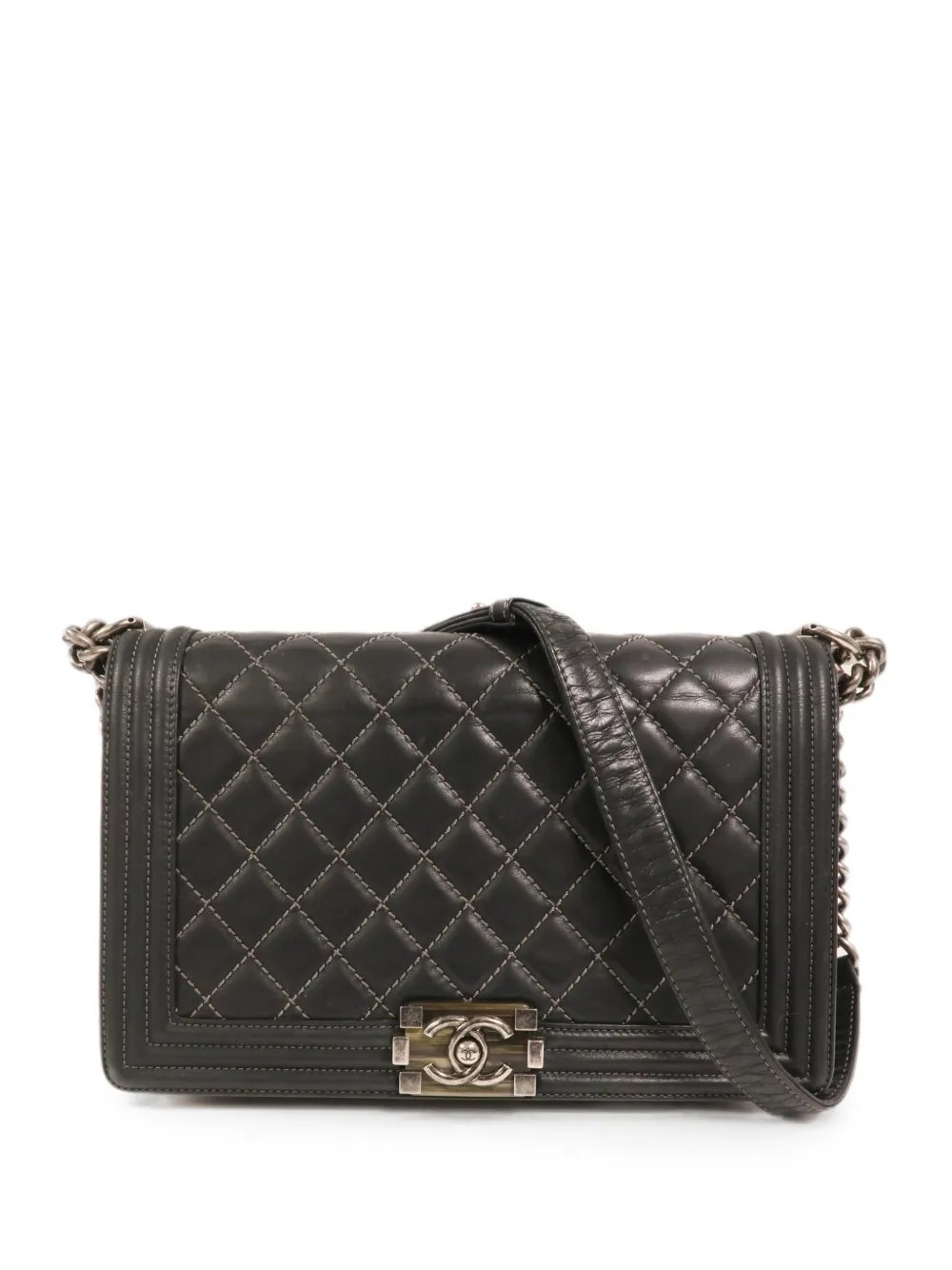 Boy quilted shoulder bag