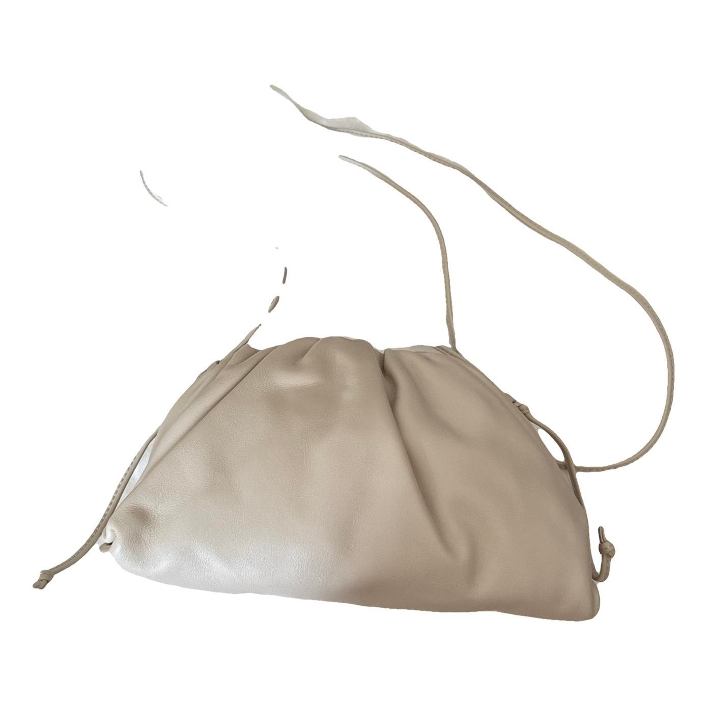 Pouch leather crossbody bag