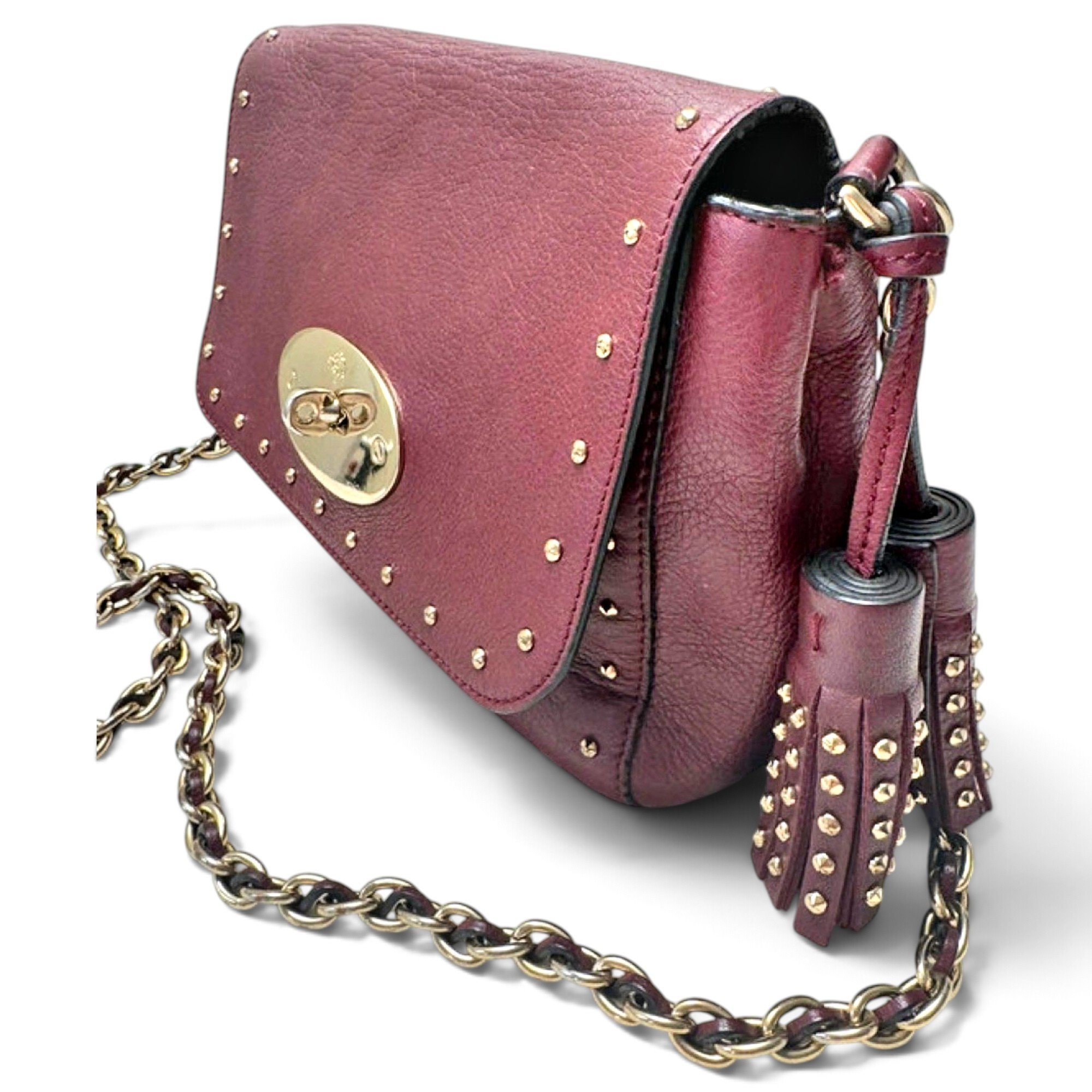 Lily leather crossbody bag