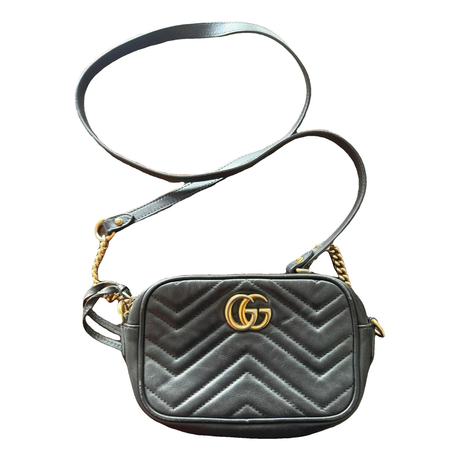 GG Marmont leather crossbody bag