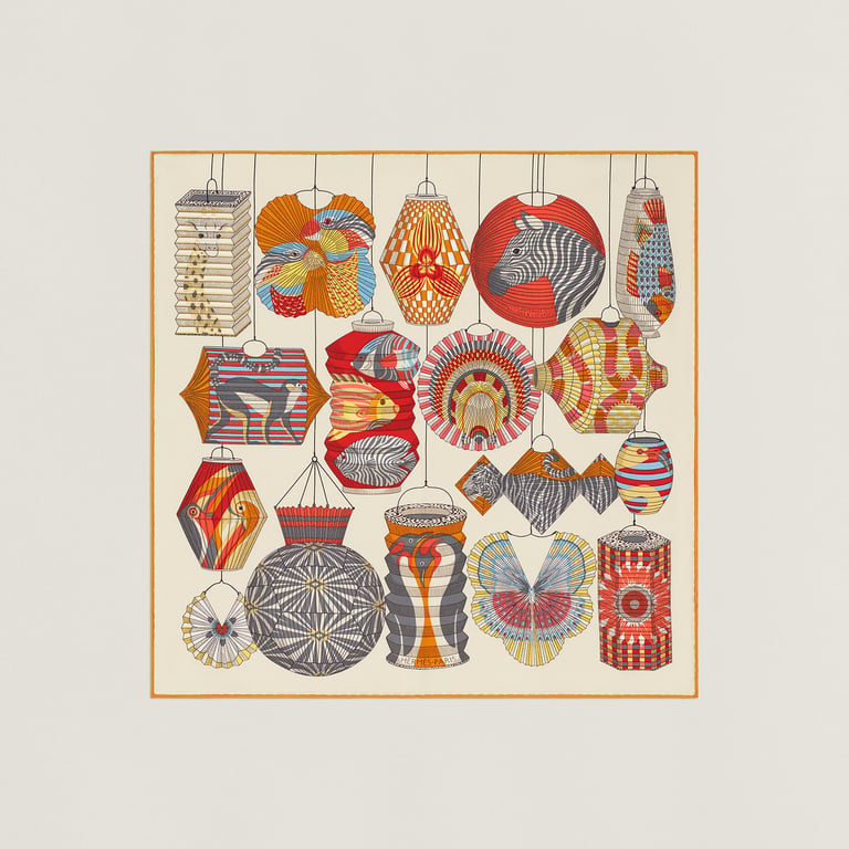 Lanternes, Ballons et Cocardes scarf 45