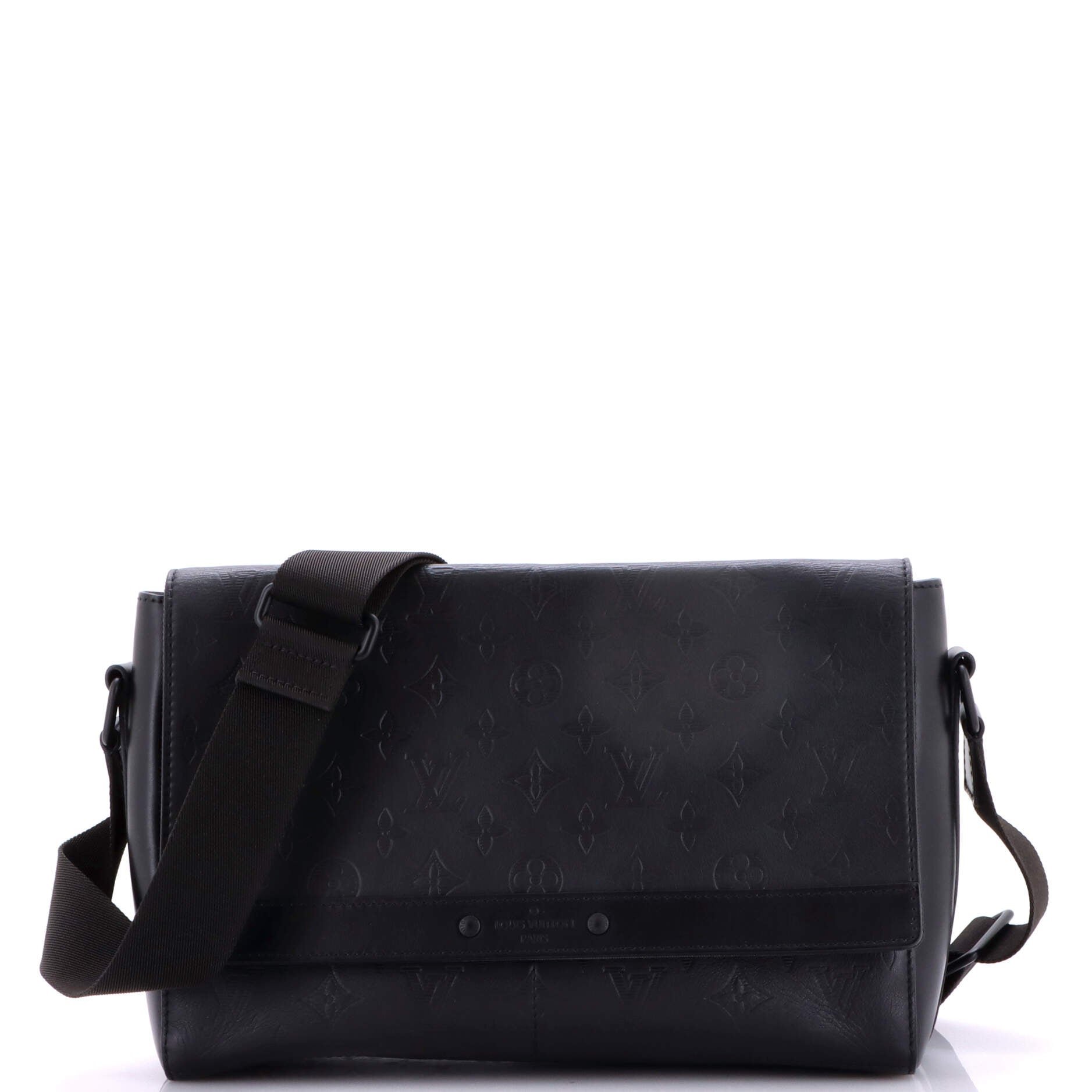 Sprinter Messenger Bag Monogram Shadow Leather