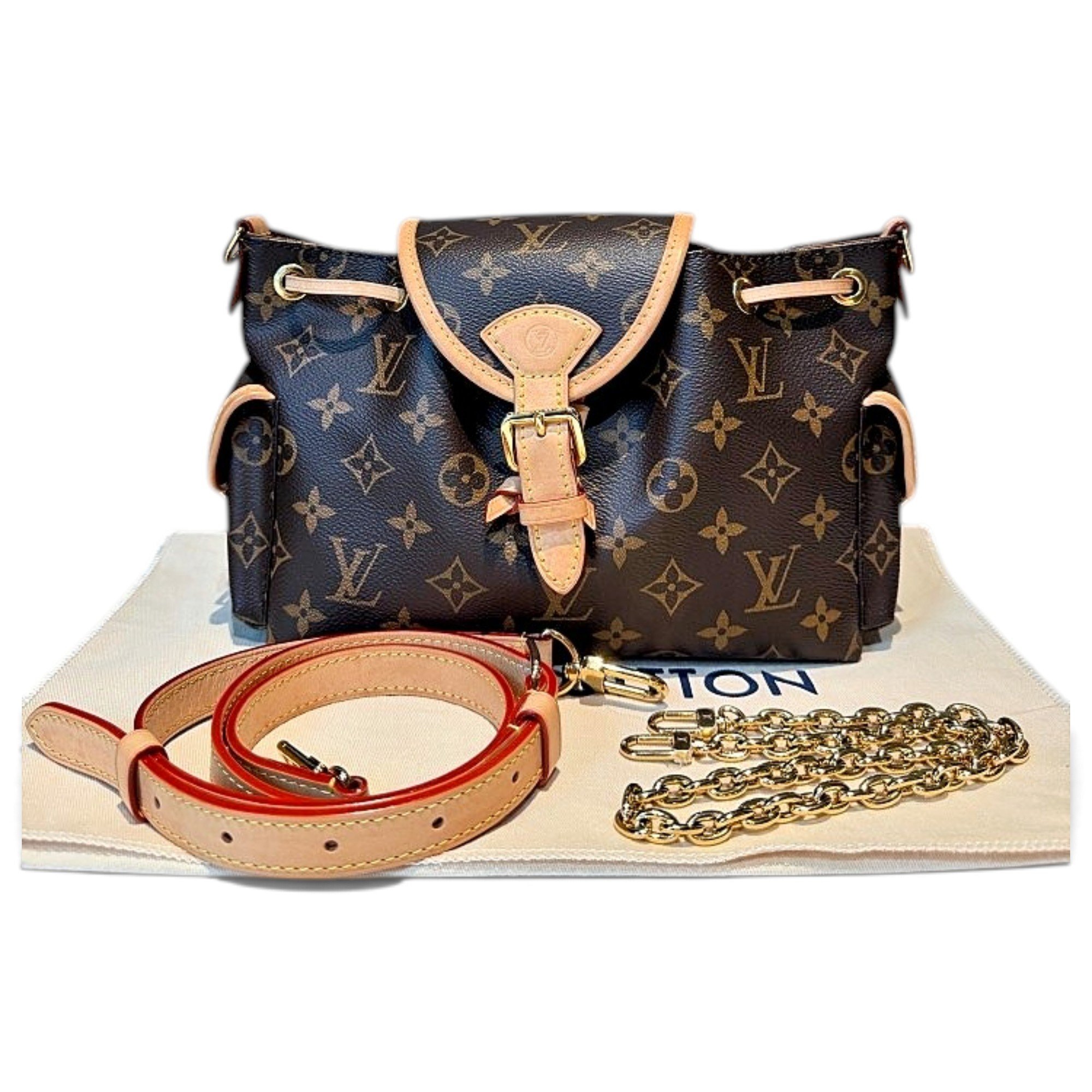 Leather crossbody bag