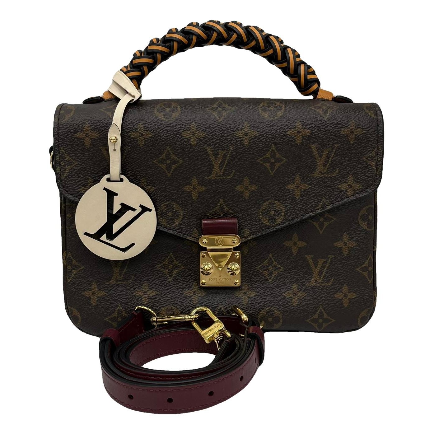 Metis leather handbag
