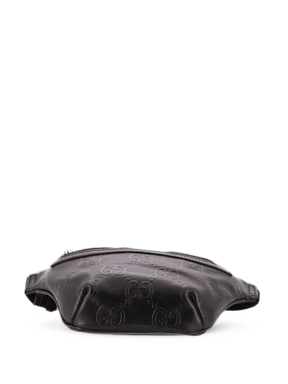 GG Embossed Perforated Leather Small belt bag