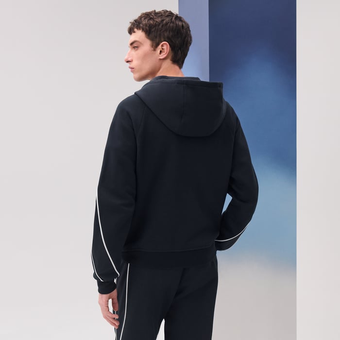 Marine Sport Capsule Zipped Hooded Sweater