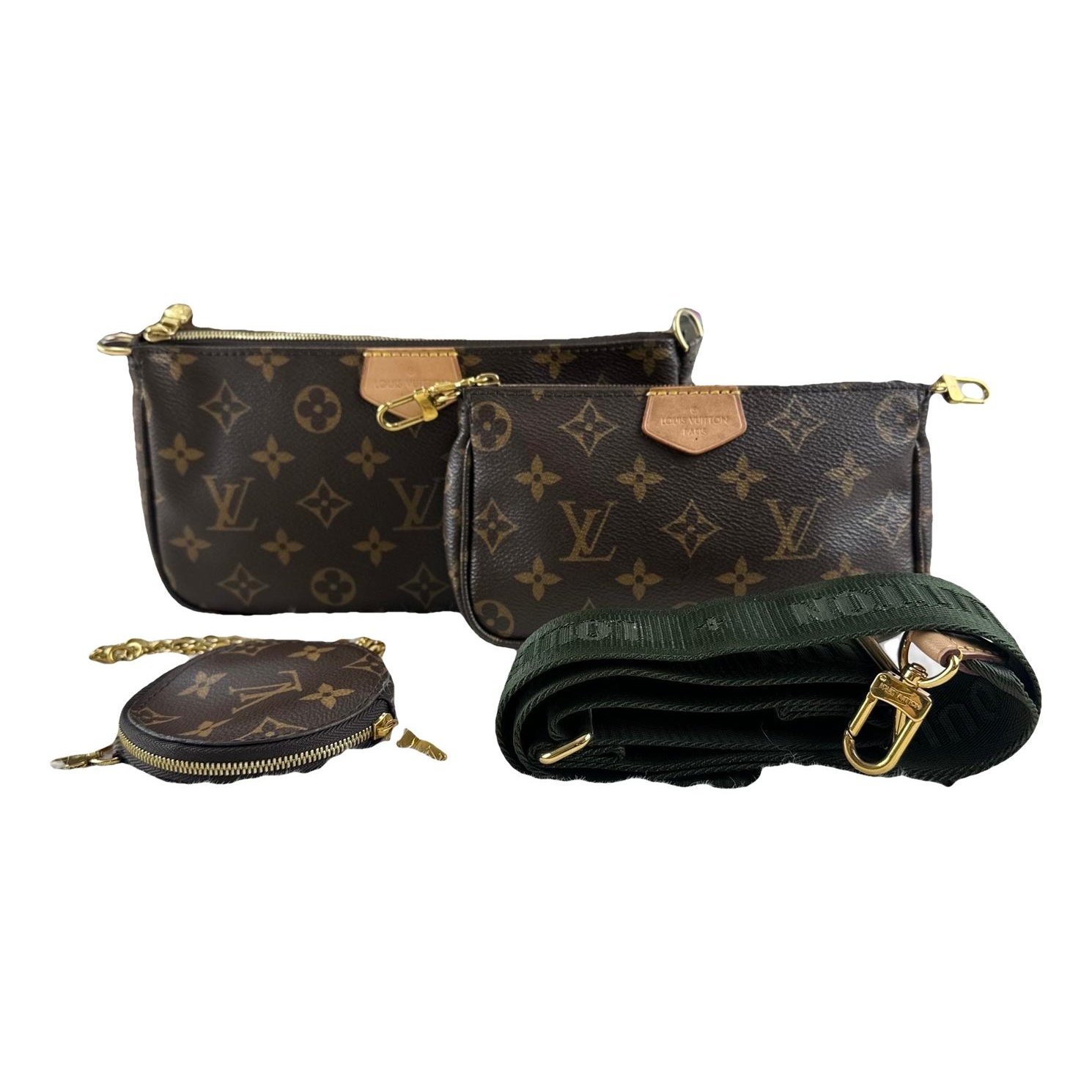 Multi Pochette Accessoires leather handbag
