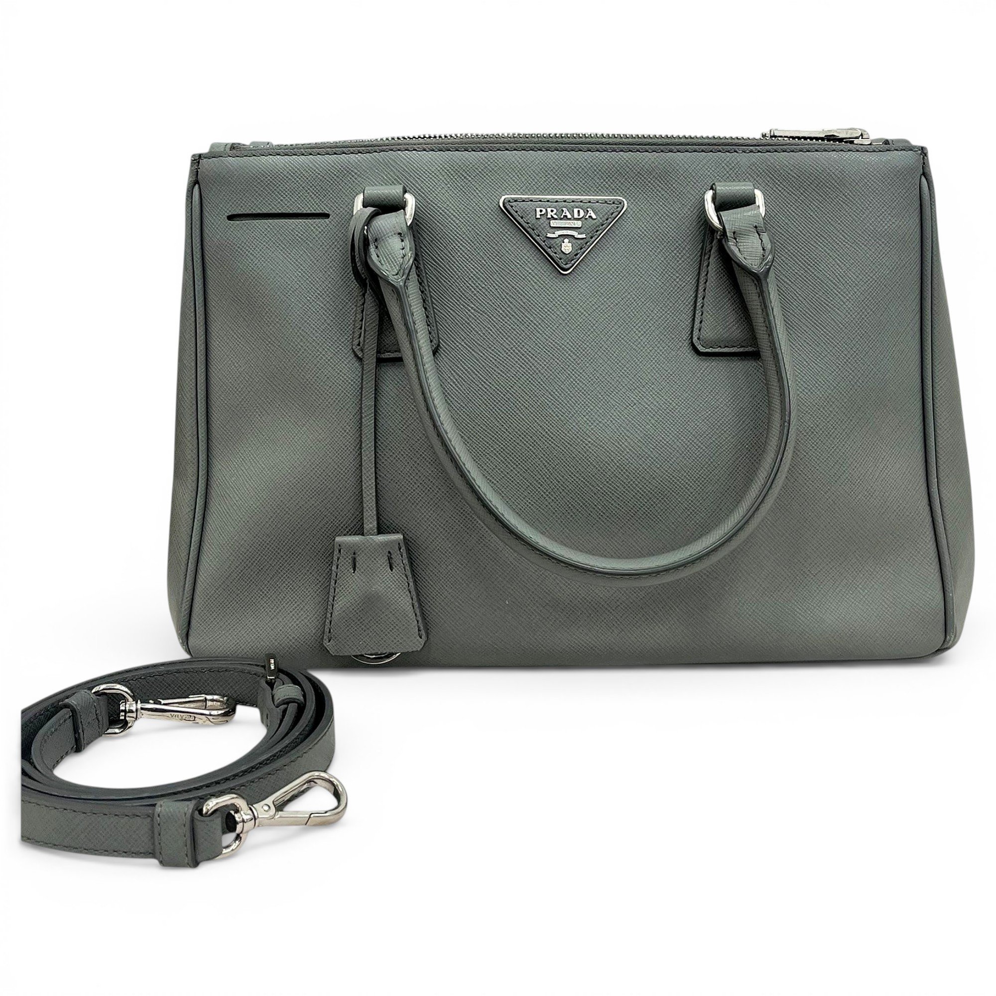 Galleria leather handbag