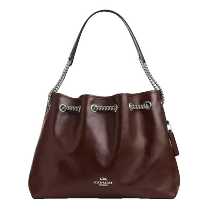 Leather handbag
