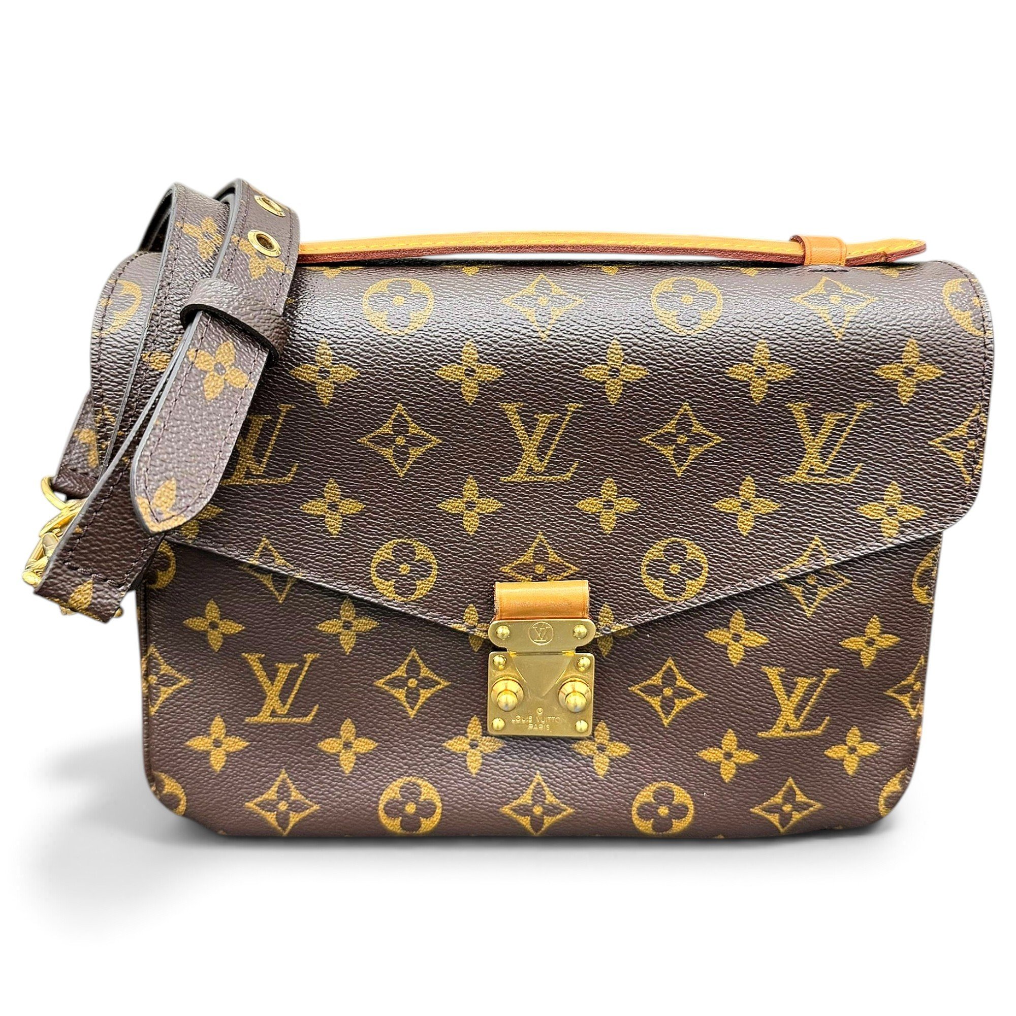 Metis leather handbag