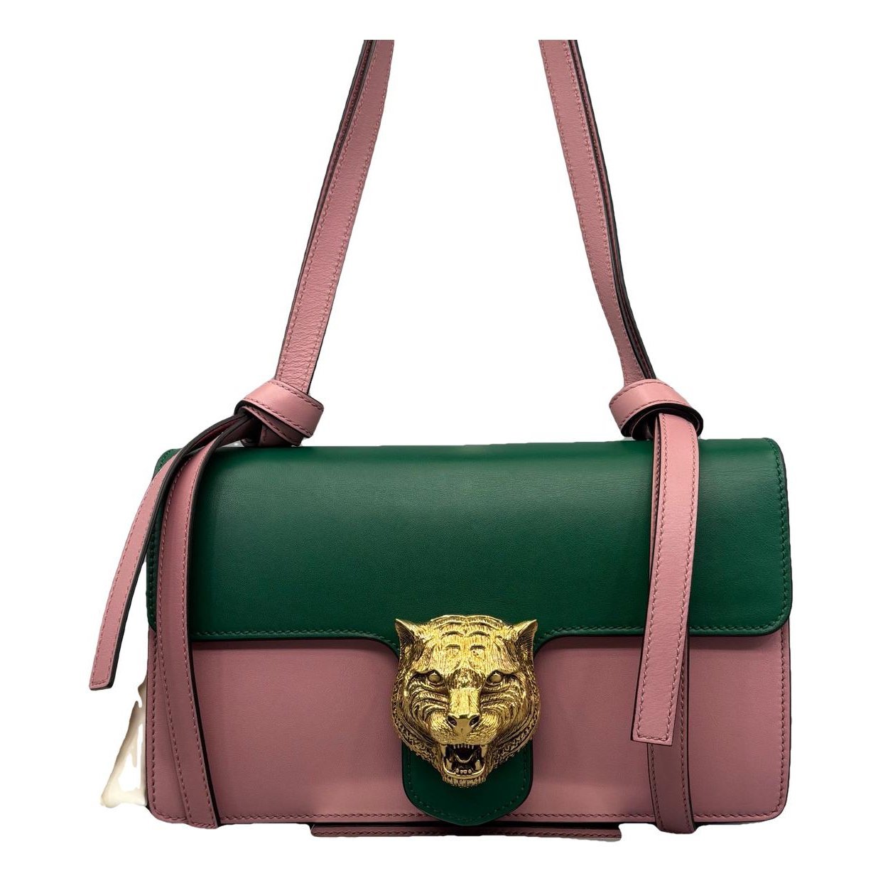 Animalier leather handbag