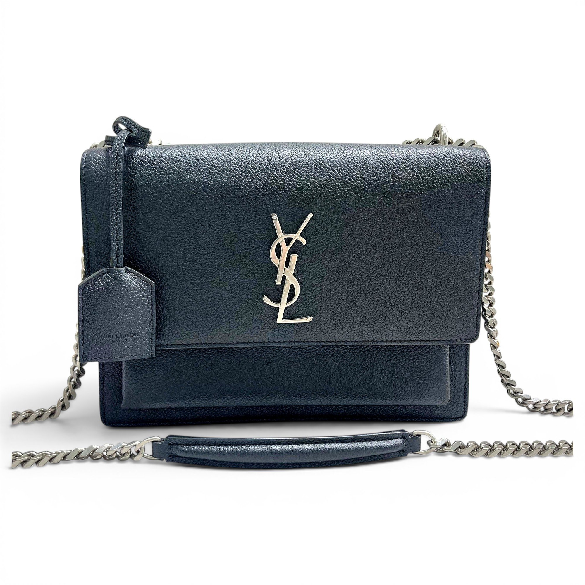 Sunset leather handbag
