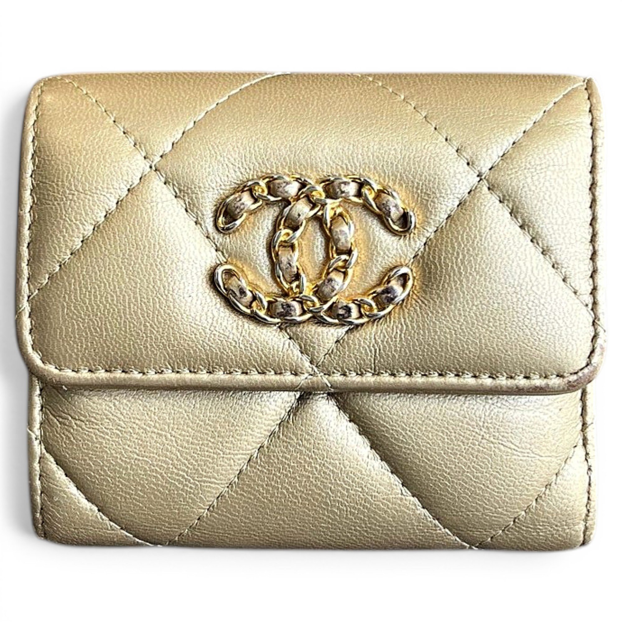 Wallet On Chain Cambon leather crossbody bag