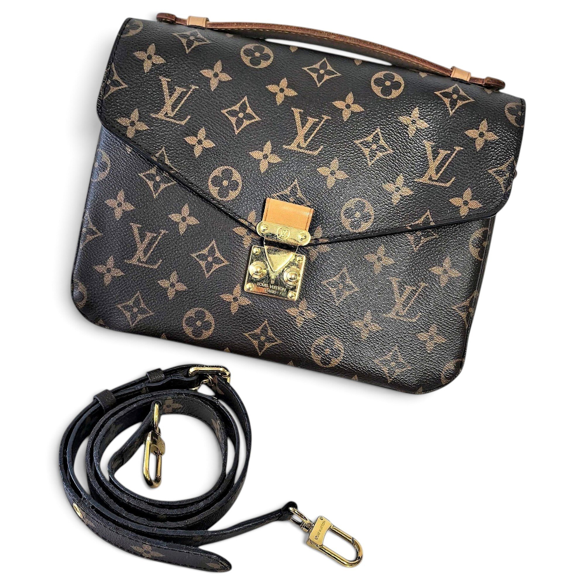 Metis leather handbag