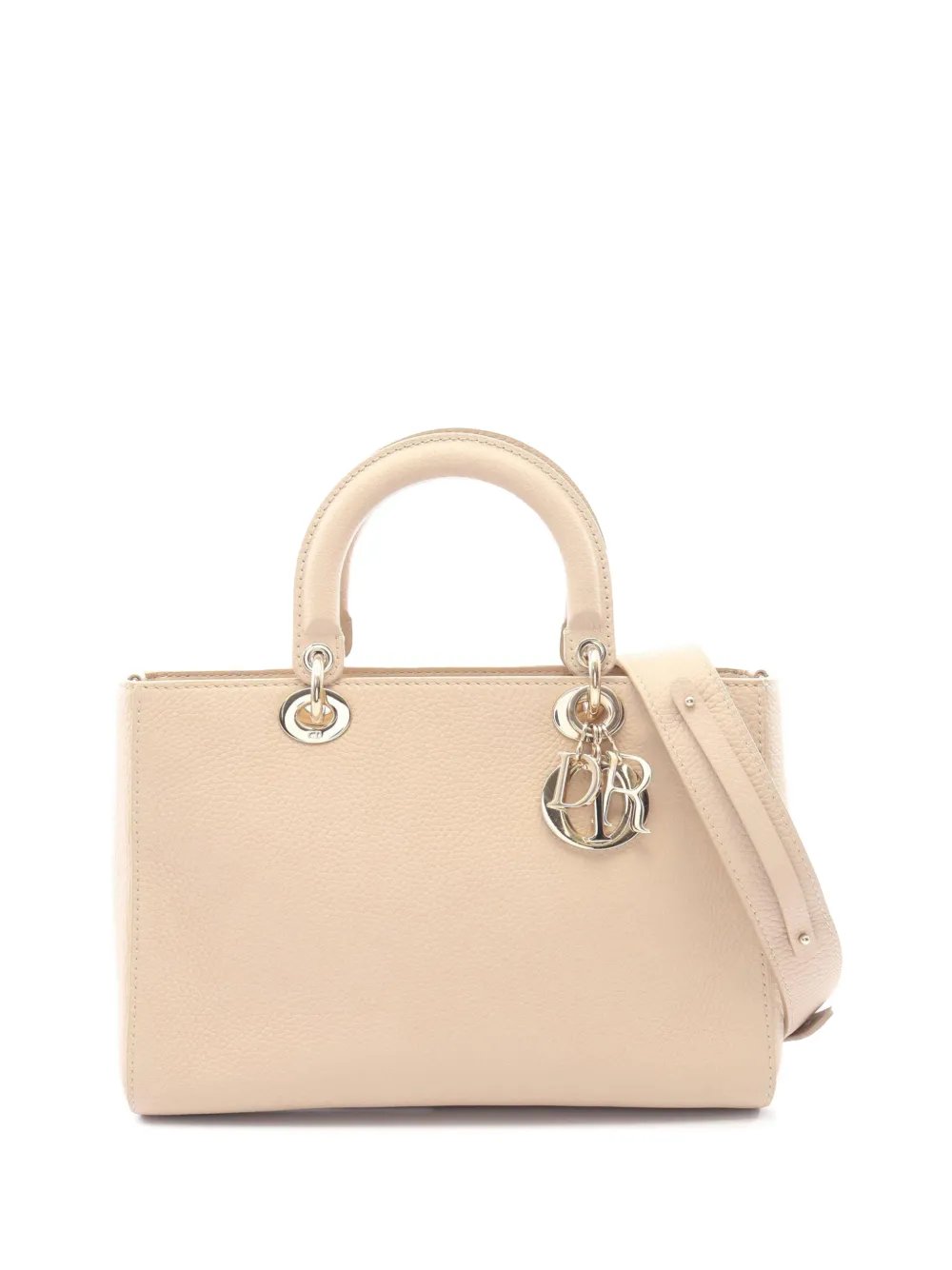 2000-2026 Medium Grained Calfskin Lady D Sire satchel
