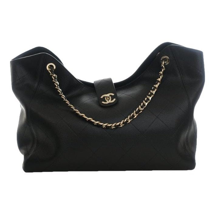 Leather tote