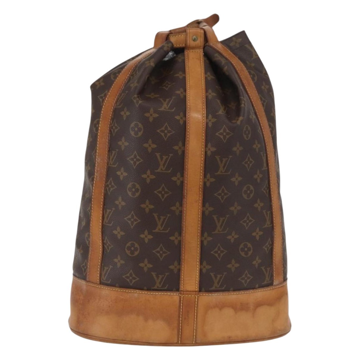 Randonnée leather handbag