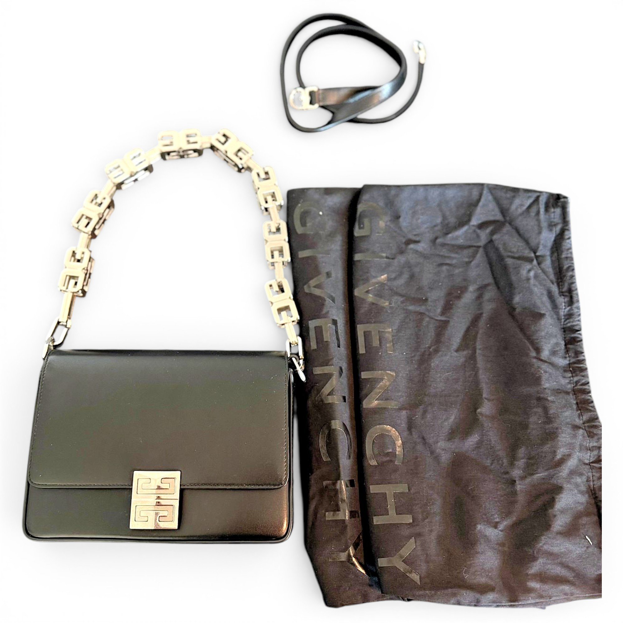 4G leather handbag
