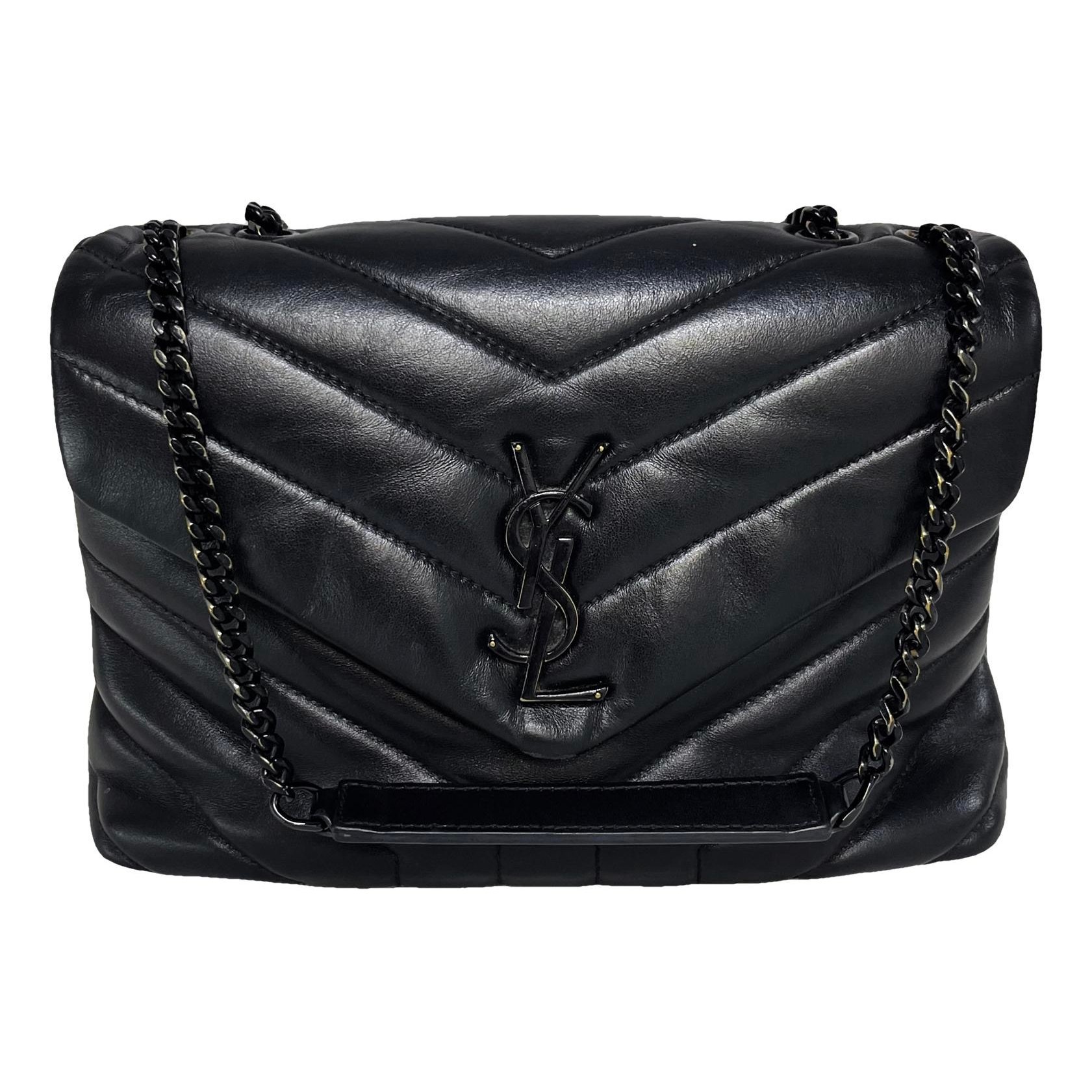 Loulou leather handbag