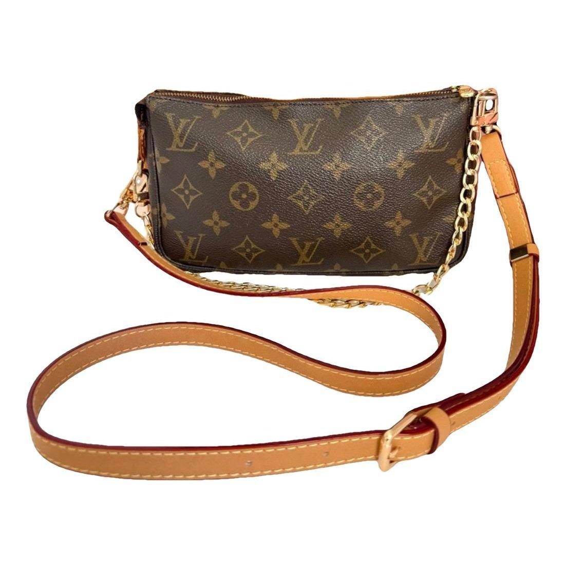 Pochette Accessoire leather handbag
