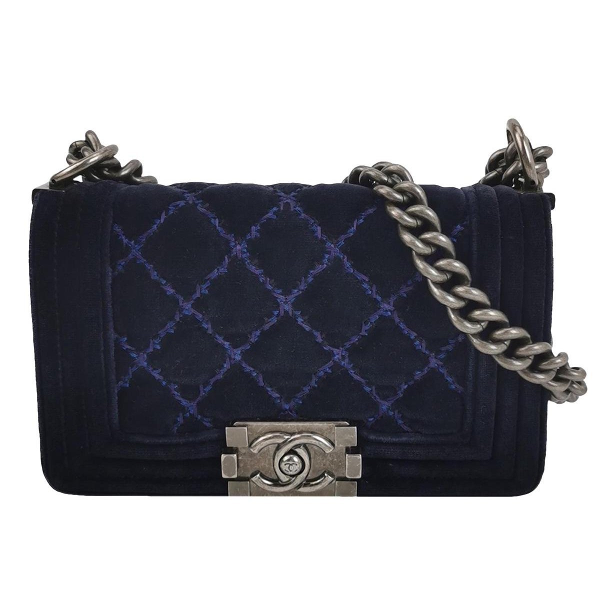 Boy tweed crossbody bag
