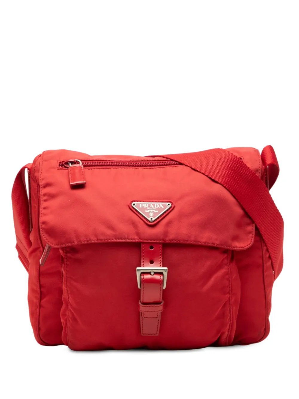 2013-2026 Tessuto Zip Buckle Messenger Bag crossbody bag