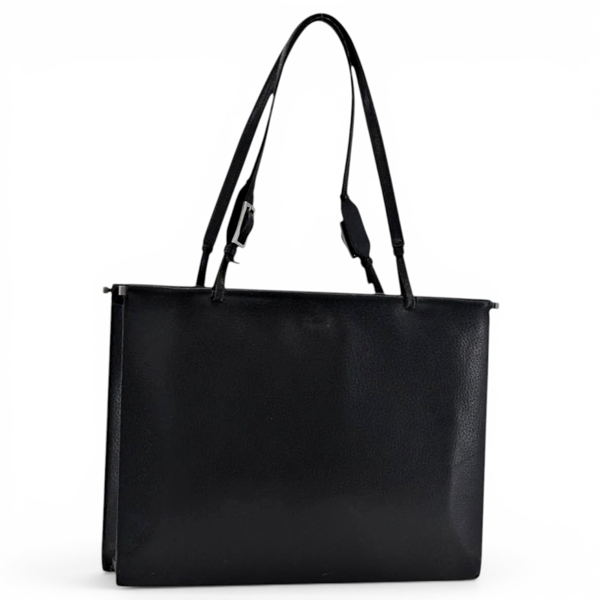 Leather tote