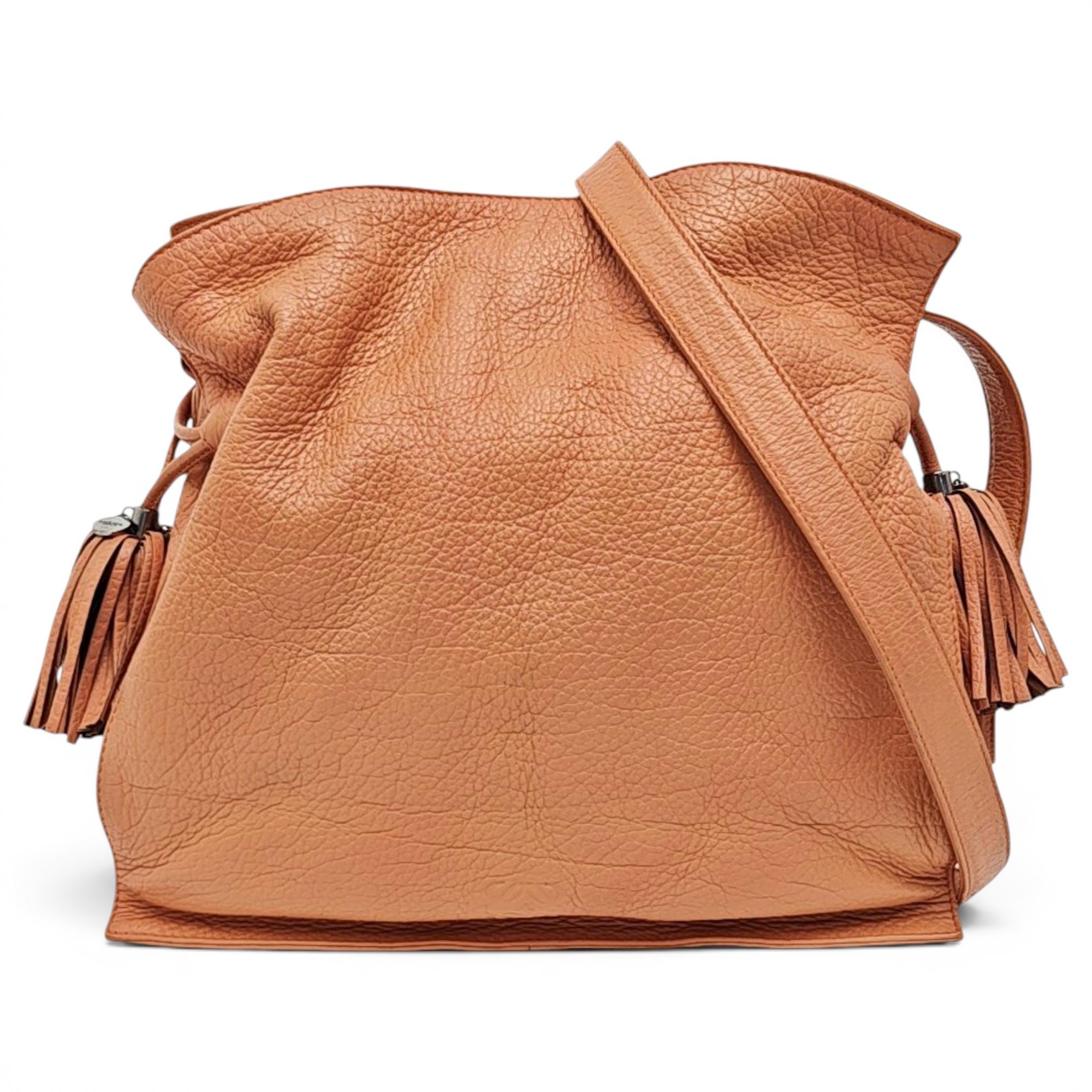 Flamenco leather handbag