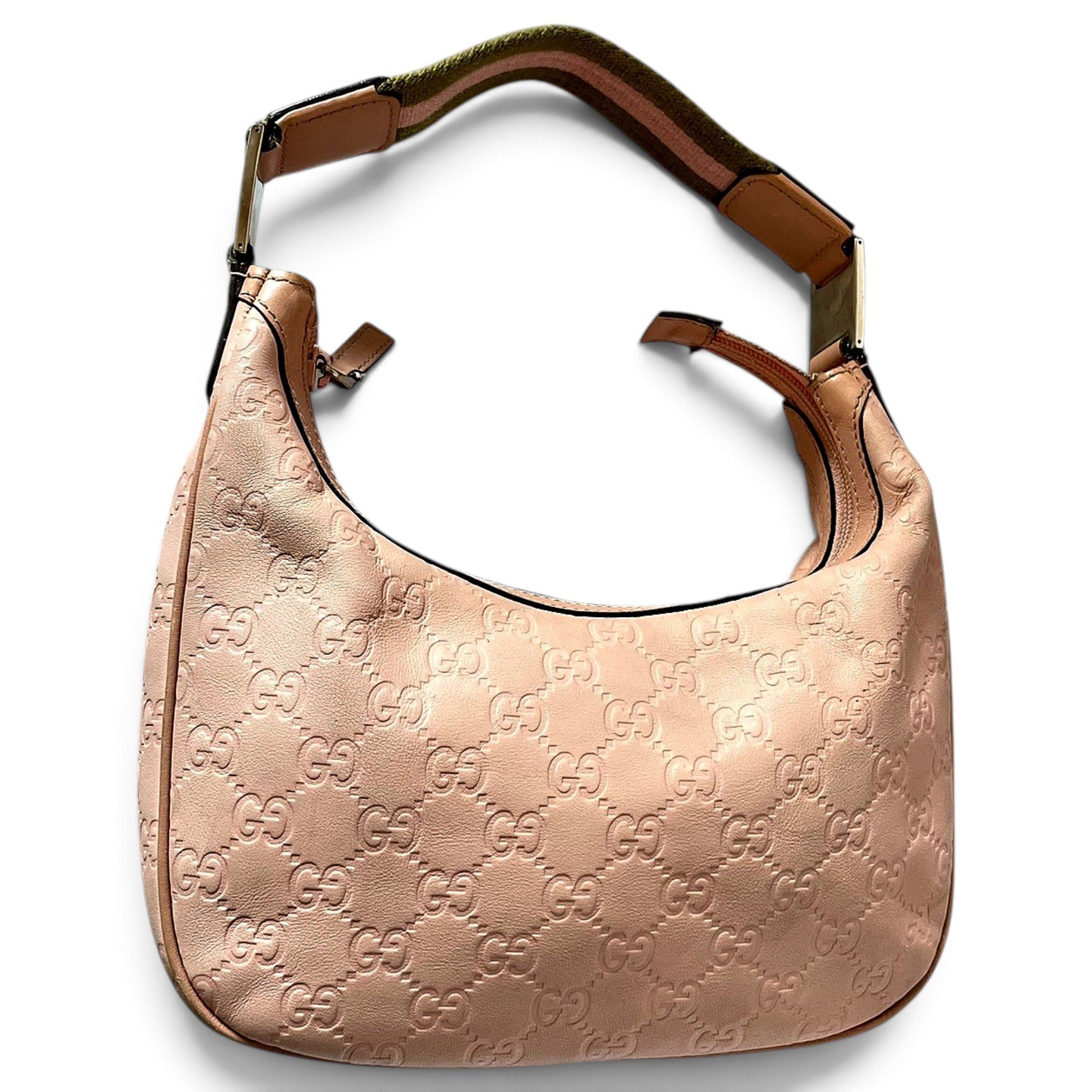 Hobo leather handbag