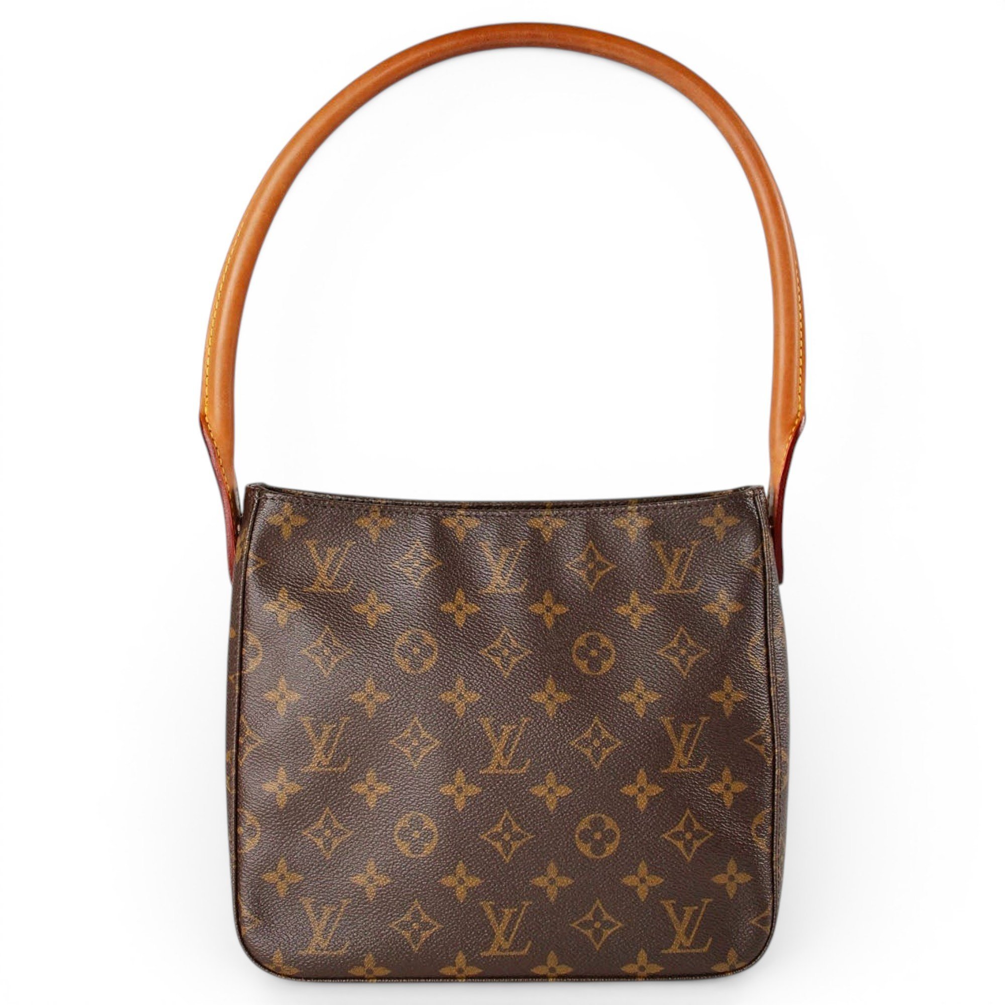 Looping cloth handbag