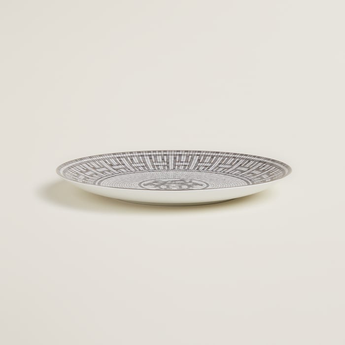 Sans Coloris Mosaique Au 24 Platinum Dessert Plate