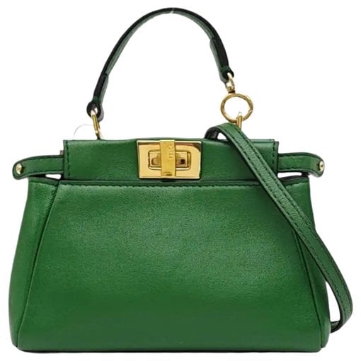 Fendi Peekaboo leather handbag