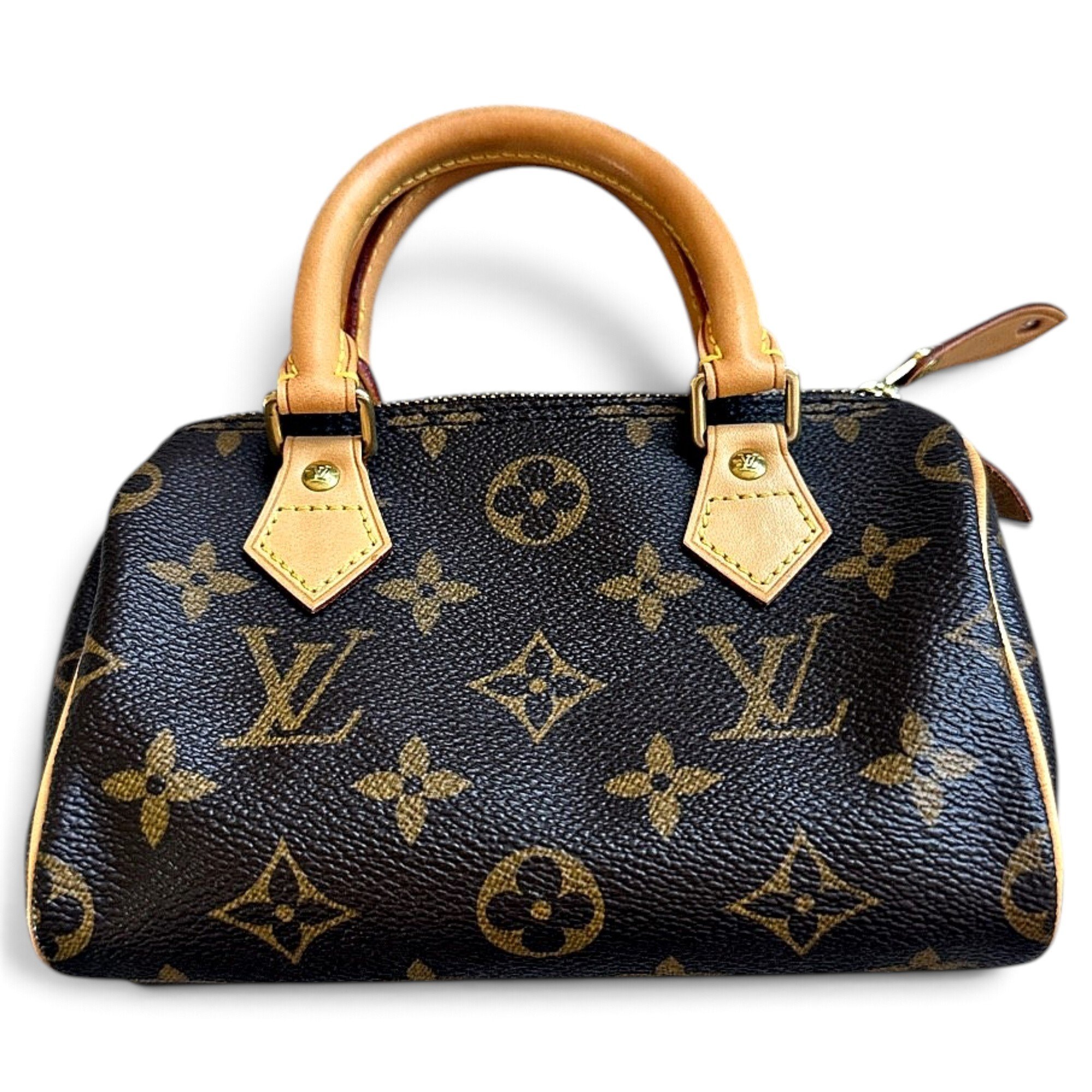 Nano Speedy / Mini HL leather mini bag