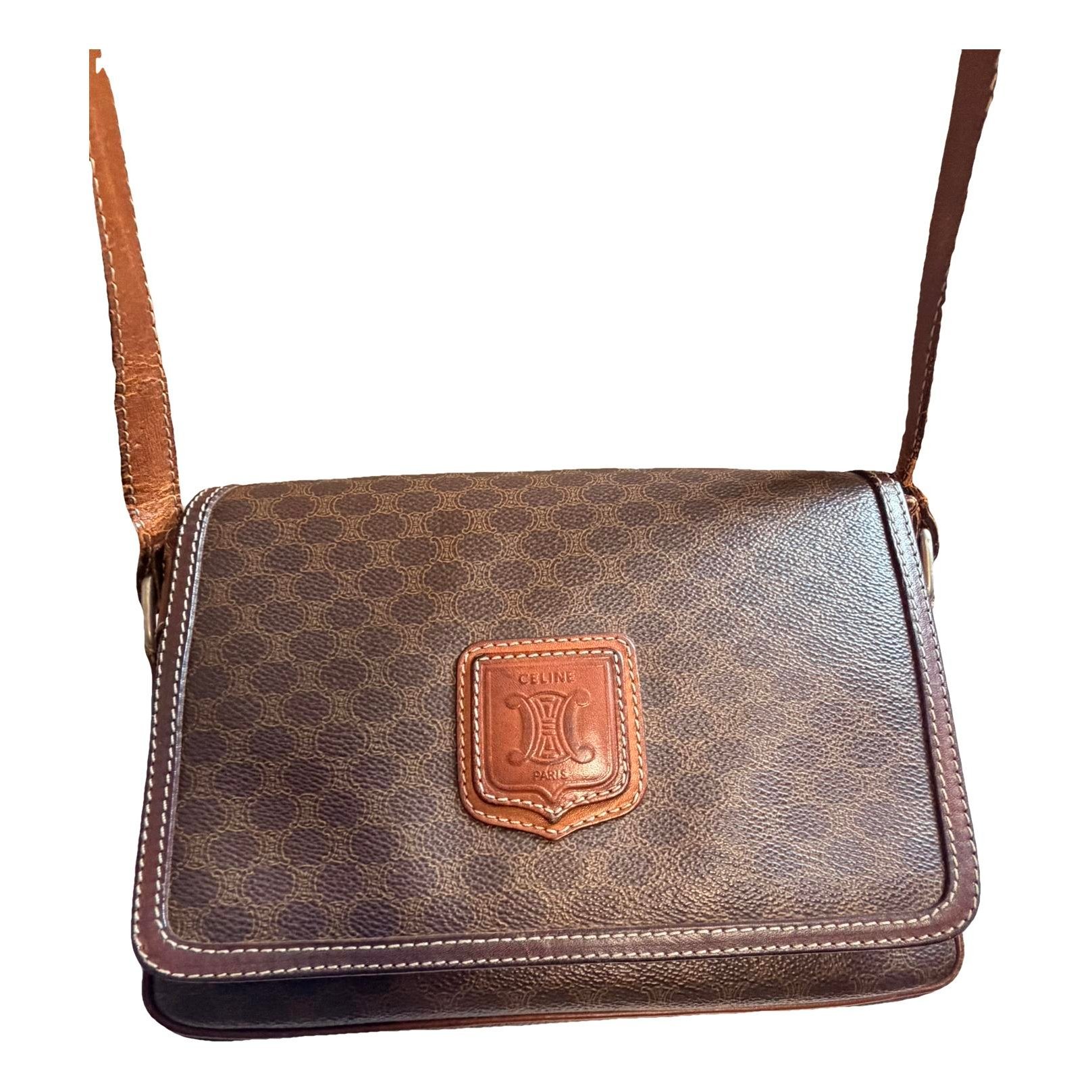 Leather crossbody bag