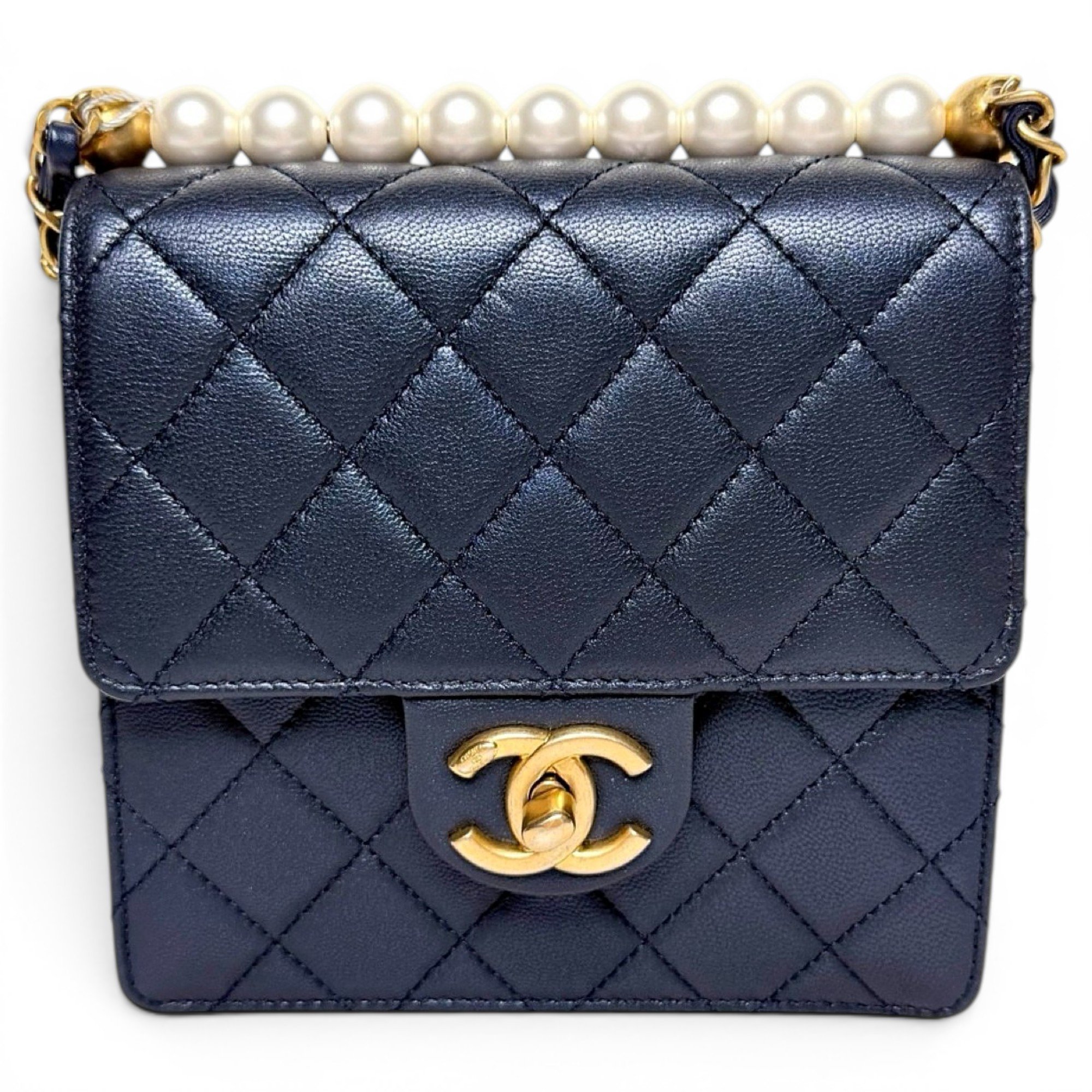Pearl Bag leather handbag