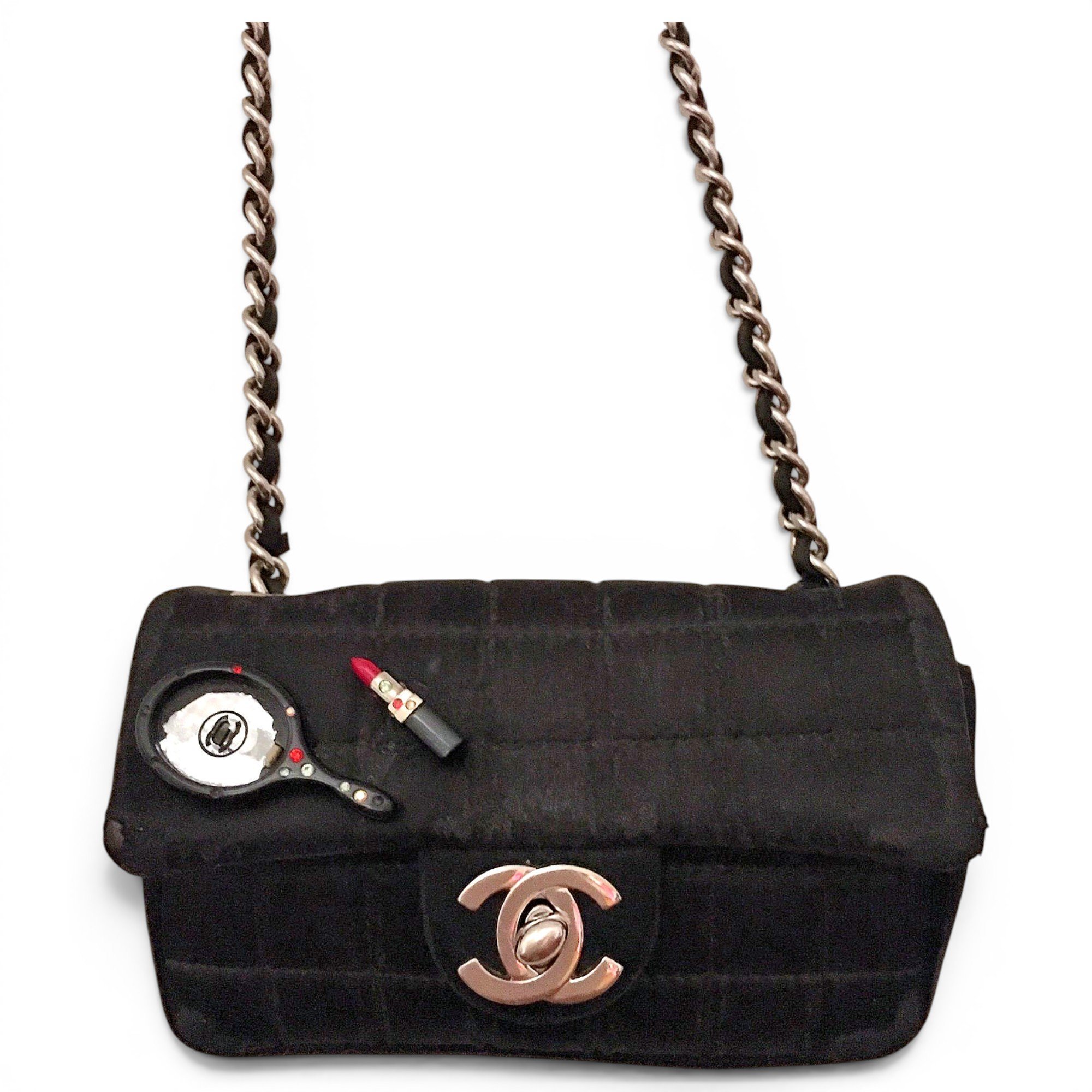 Silk handbag